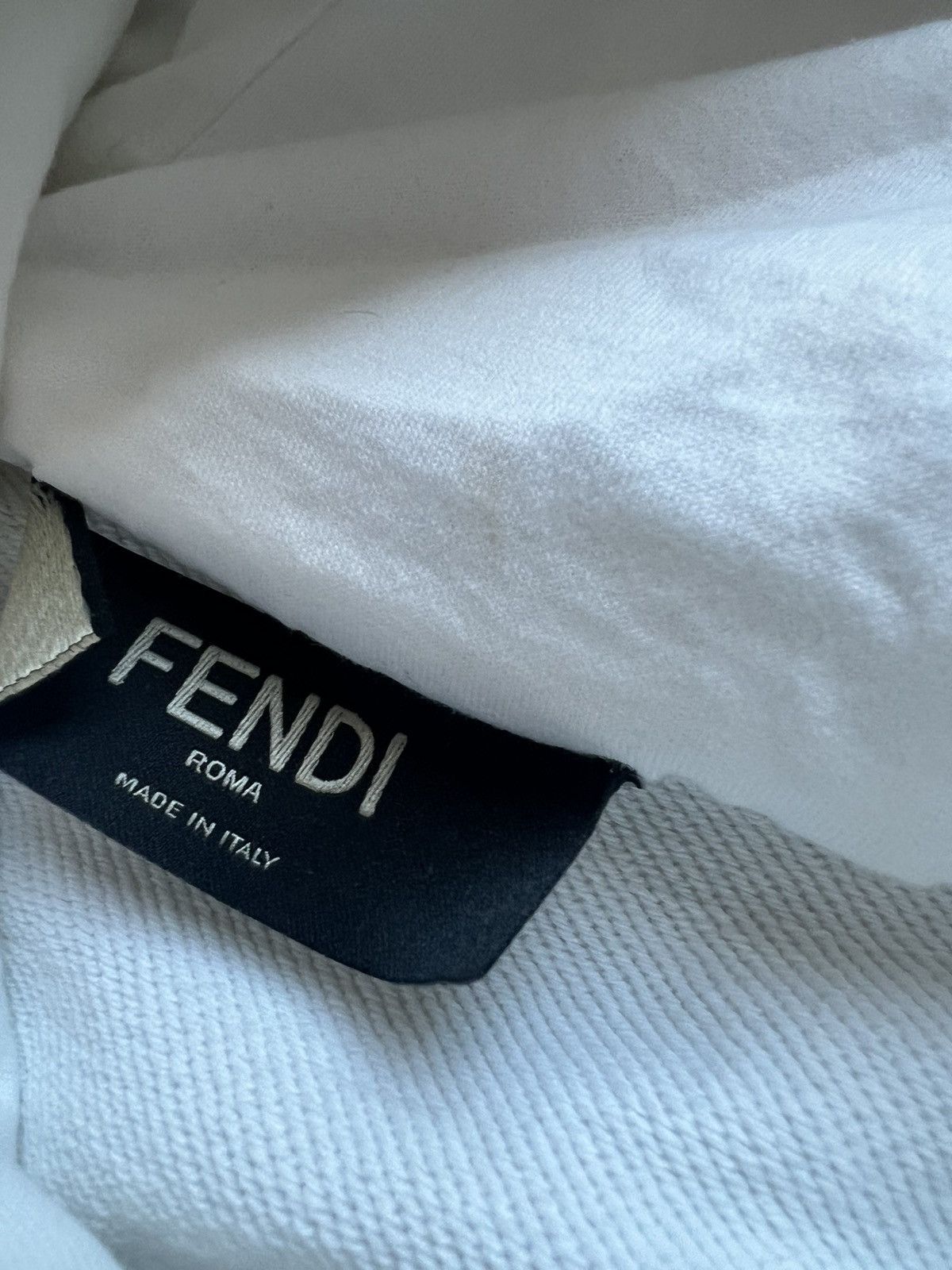 Fendi Fendi Embroidered FF Logo Hoodie Size US S / EU 44-46 / 1 - 4 Thumbnail