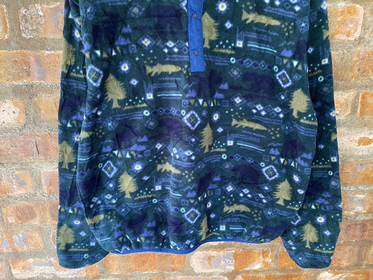 L.L. Bean 1990s LL Bean Fleece native print Size US M / EU 48-50 / 2 - 4 Thumbnail