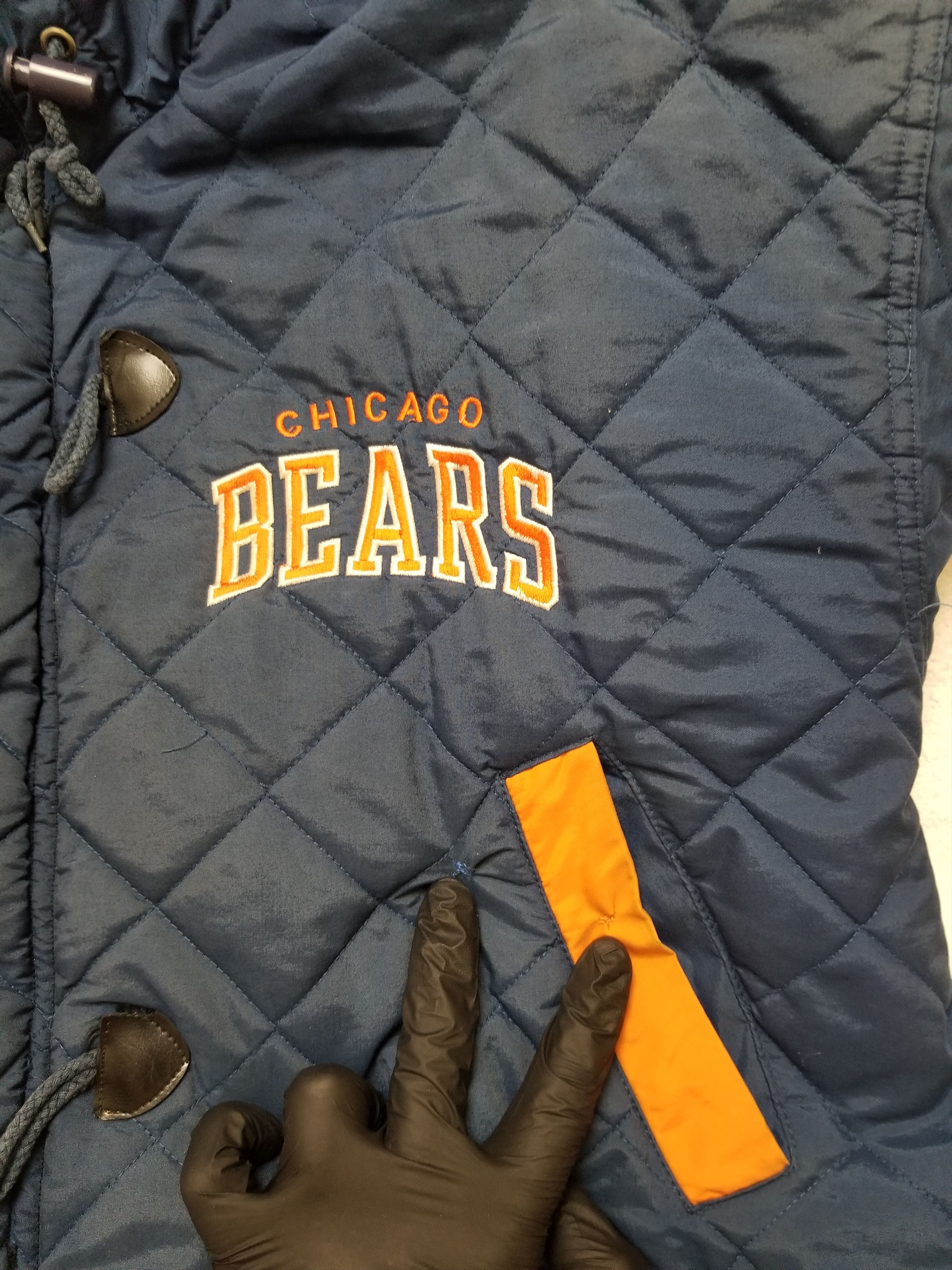 Starter Vintage Starter NFL Chicago Bears Parka Long Jacket Defects Size US L / EU 52-54 / 3 - 21 Thumbnail
