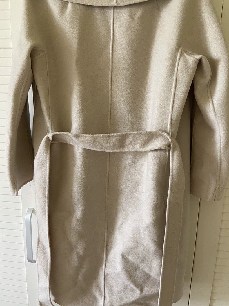 Max Mara Max Mara Wool coat White coat Size M / US 6-8 / IT 42-44 - 6 Thumbnail