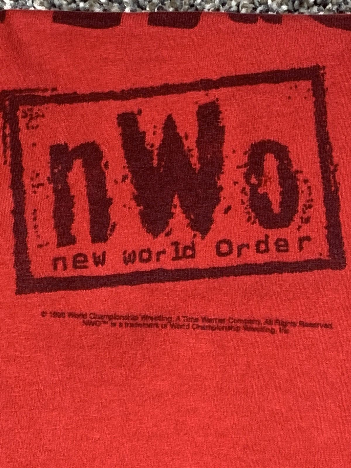 Vintage NWO black and red attack T-Shirt Size US L / EU 52-54 / 3 - 5 Preview