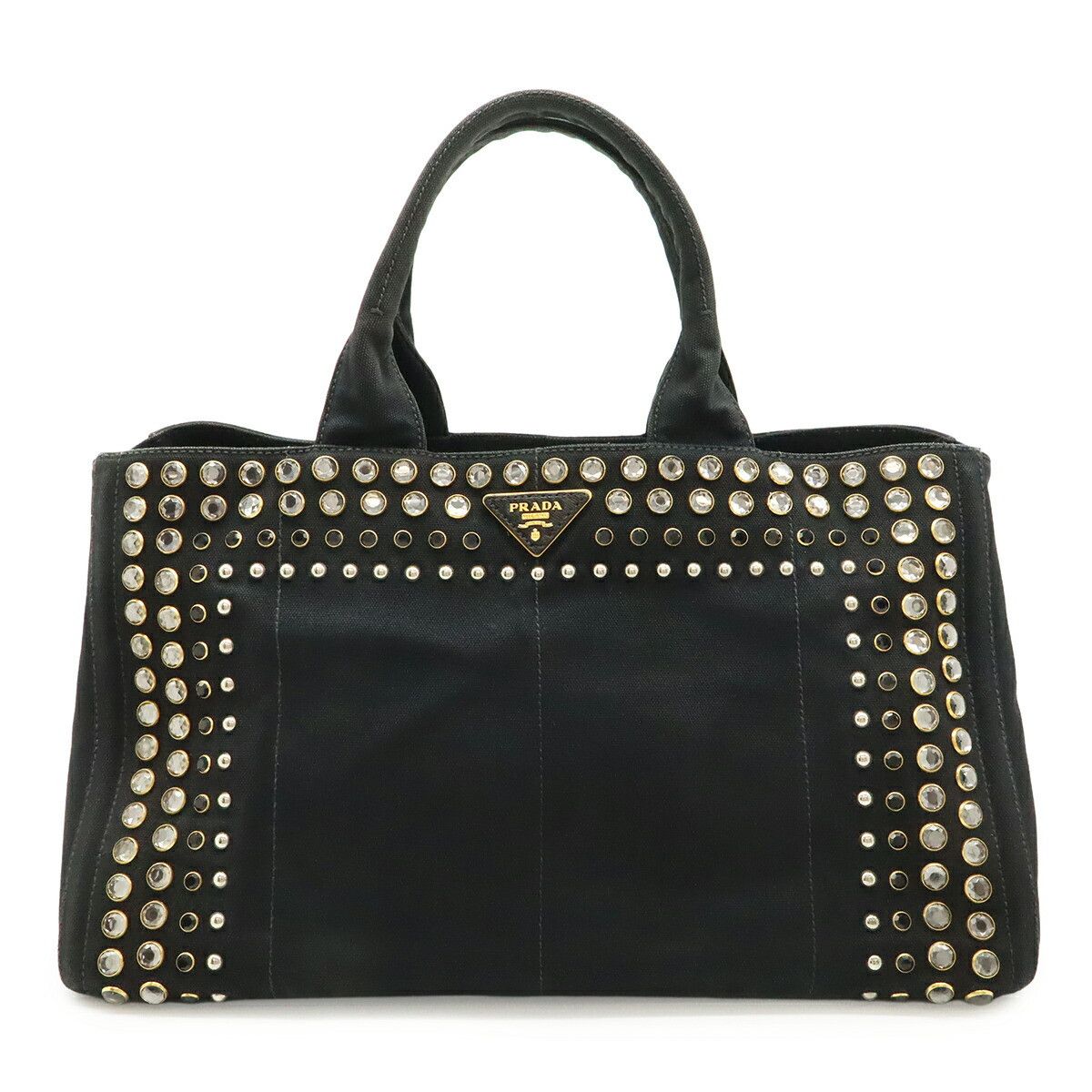 Prada Prada Prada Canapa Tote Bag Textile Tote Bag B1872O DUTY FREE for USA Size ONE SIZE - 1 Thumbnail