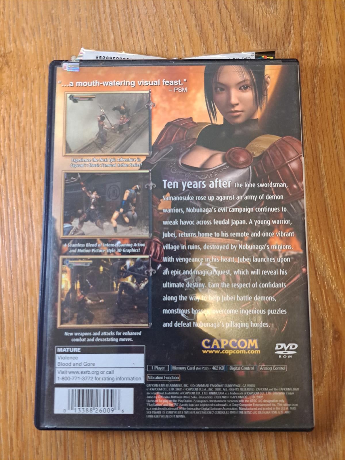 Other Onimusha 2: Samurai's Destiny PlayStation 2 Game Size ONE SIZE - 2 Thumbnail