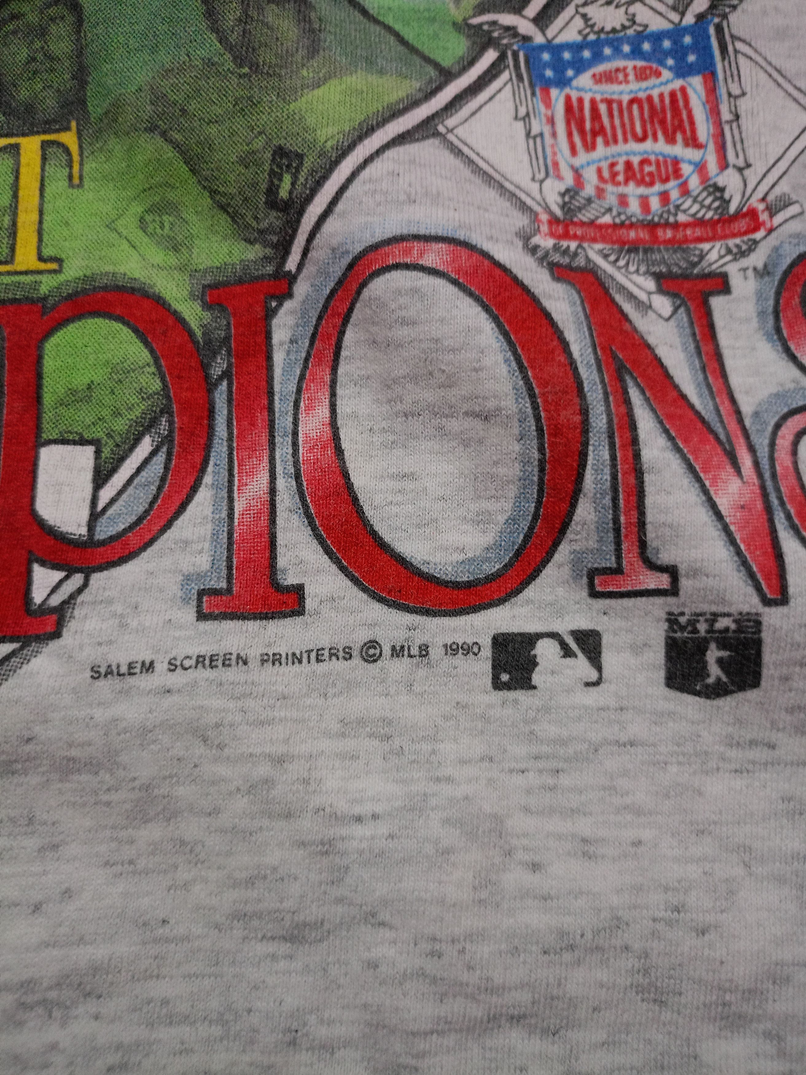 Salem Sportswear × Vintage Vintage Salem X MLB REDS Size US L / EU 52-54 / 3 - 6 Thumbnail