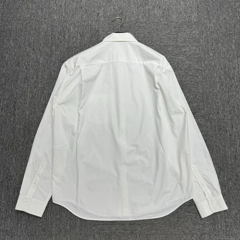 Balenciaga Balenciaga Embroidered Logo White Shirt-2506 Size US S / EU 44-46 / 1 - 4 Thumbnail
