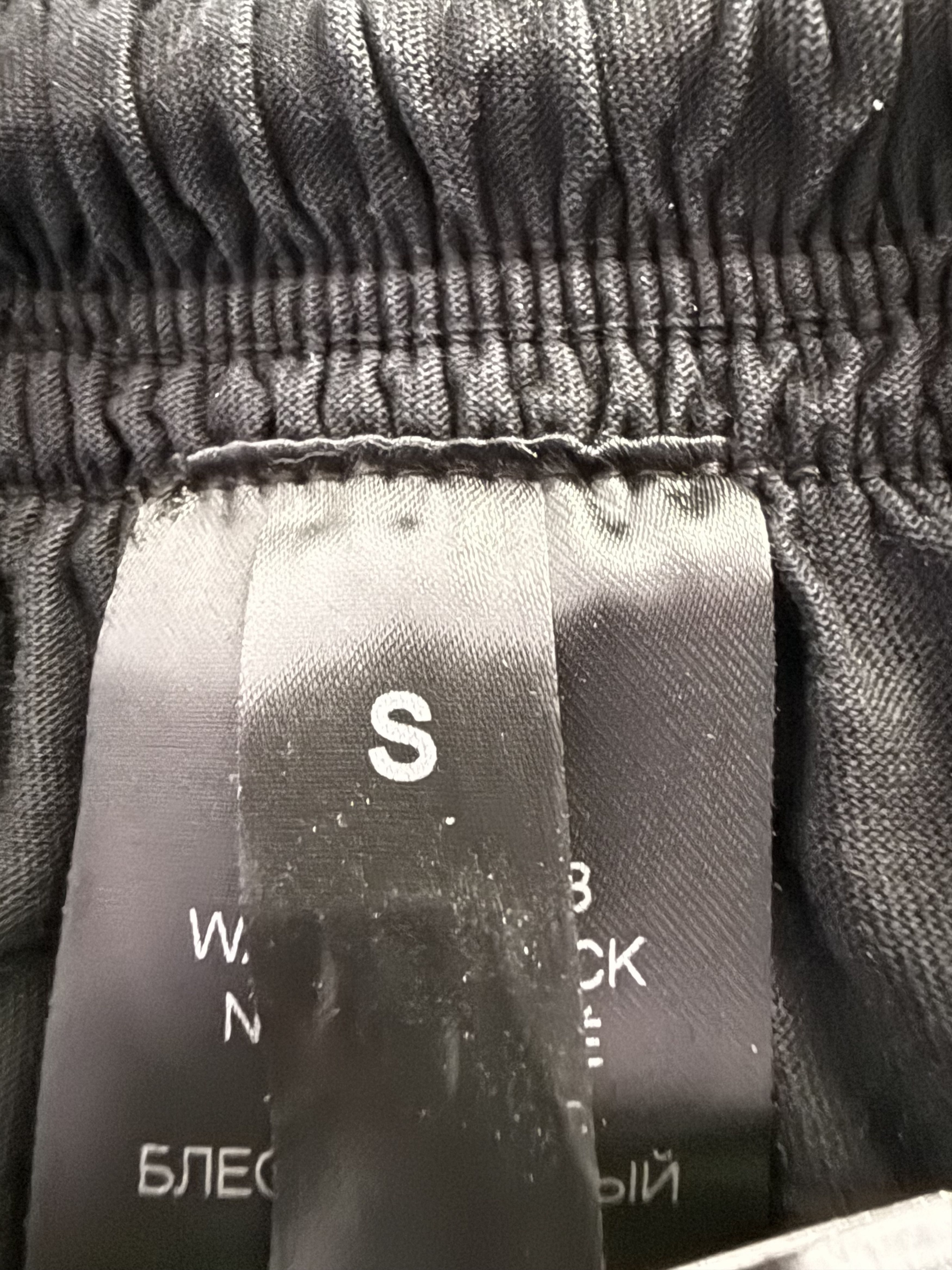 Vetements Vestments Men’s Baggy Pants In Black Délavé Size US 30 / EU 46 - 14 Thumbnail