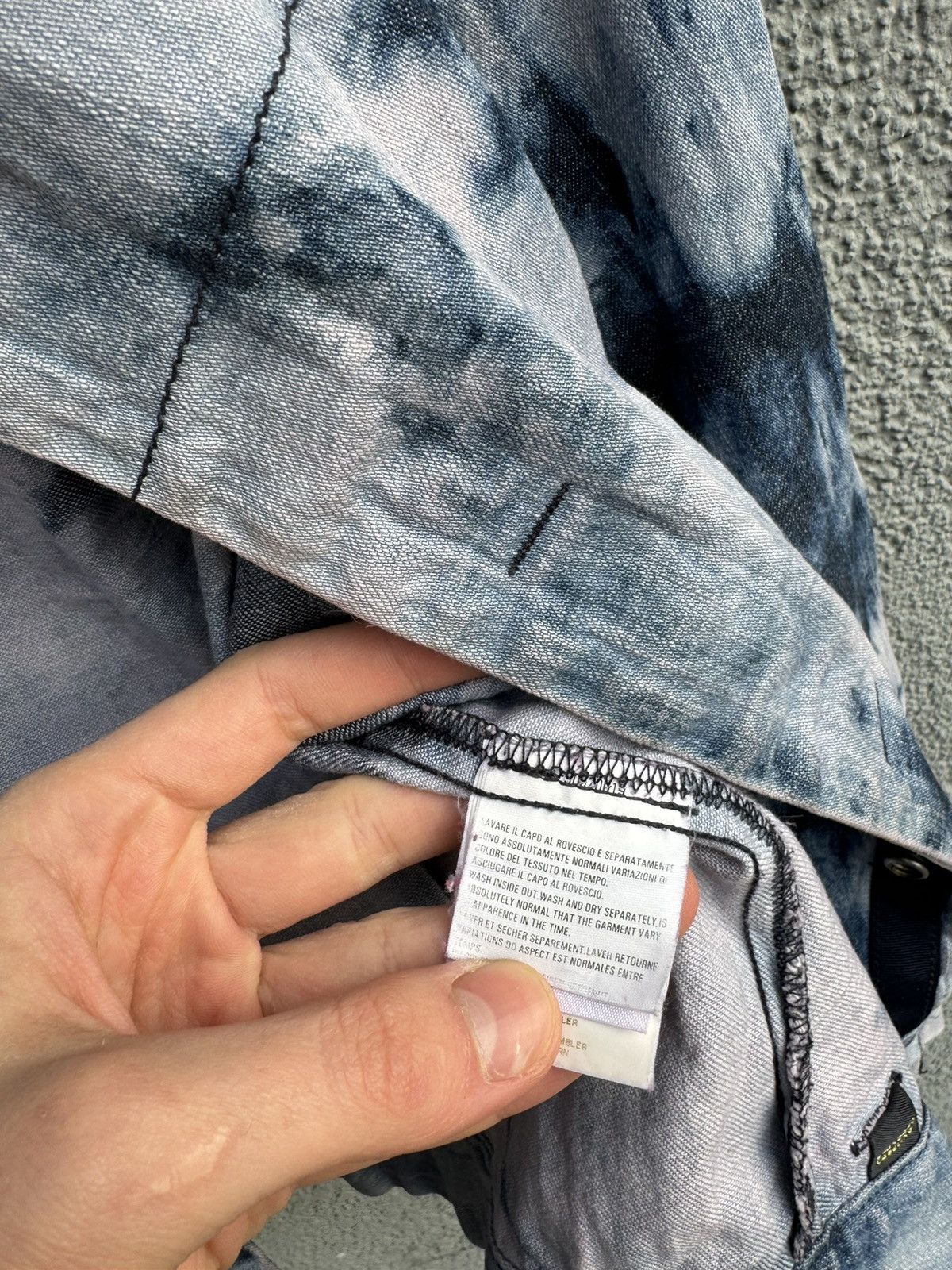 Diesel × Japanese Brand Diesel Denim Tie Dye Jacket Mod.Sobea Size M / US 6-8 / IT 42-44 - 13 Thumbnail