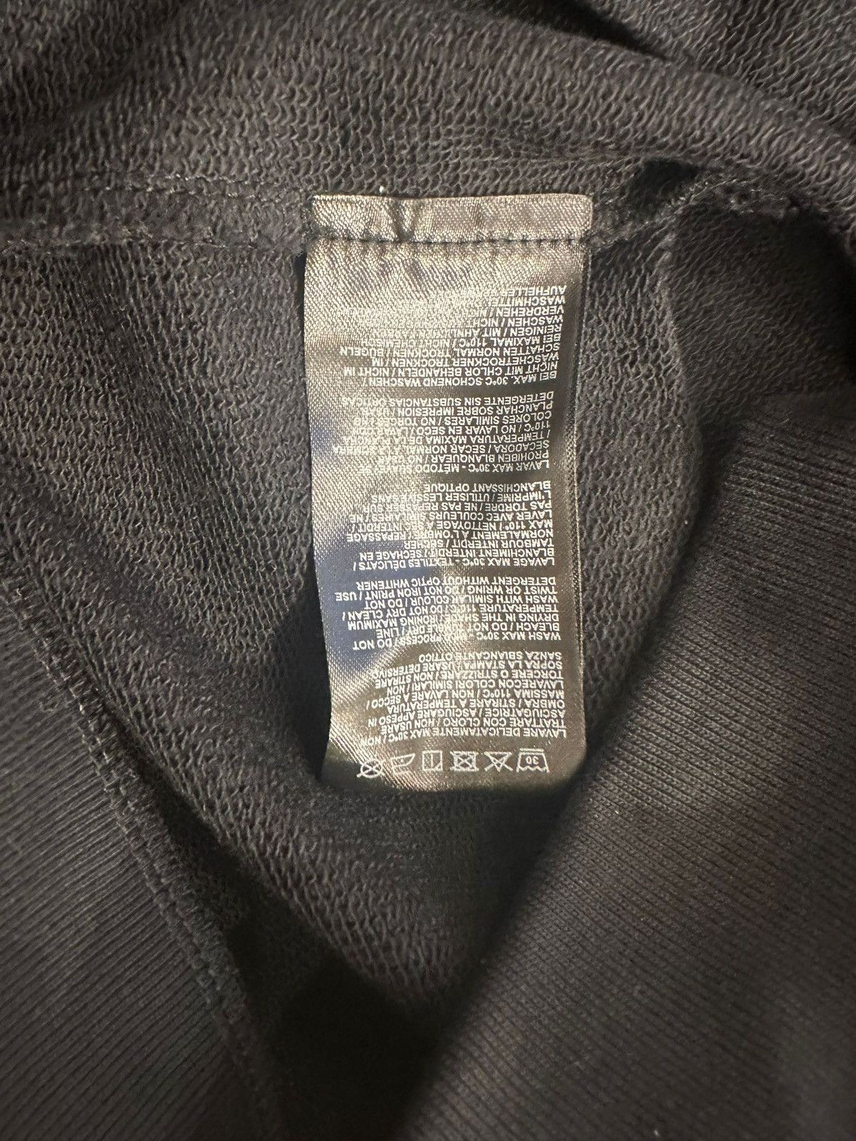 Raf Simons Raf Simons “Grimcrawler” Slogan-Print Layered Hoodie Size US M / EU 48-50 / 2 - 5 Thumbnail