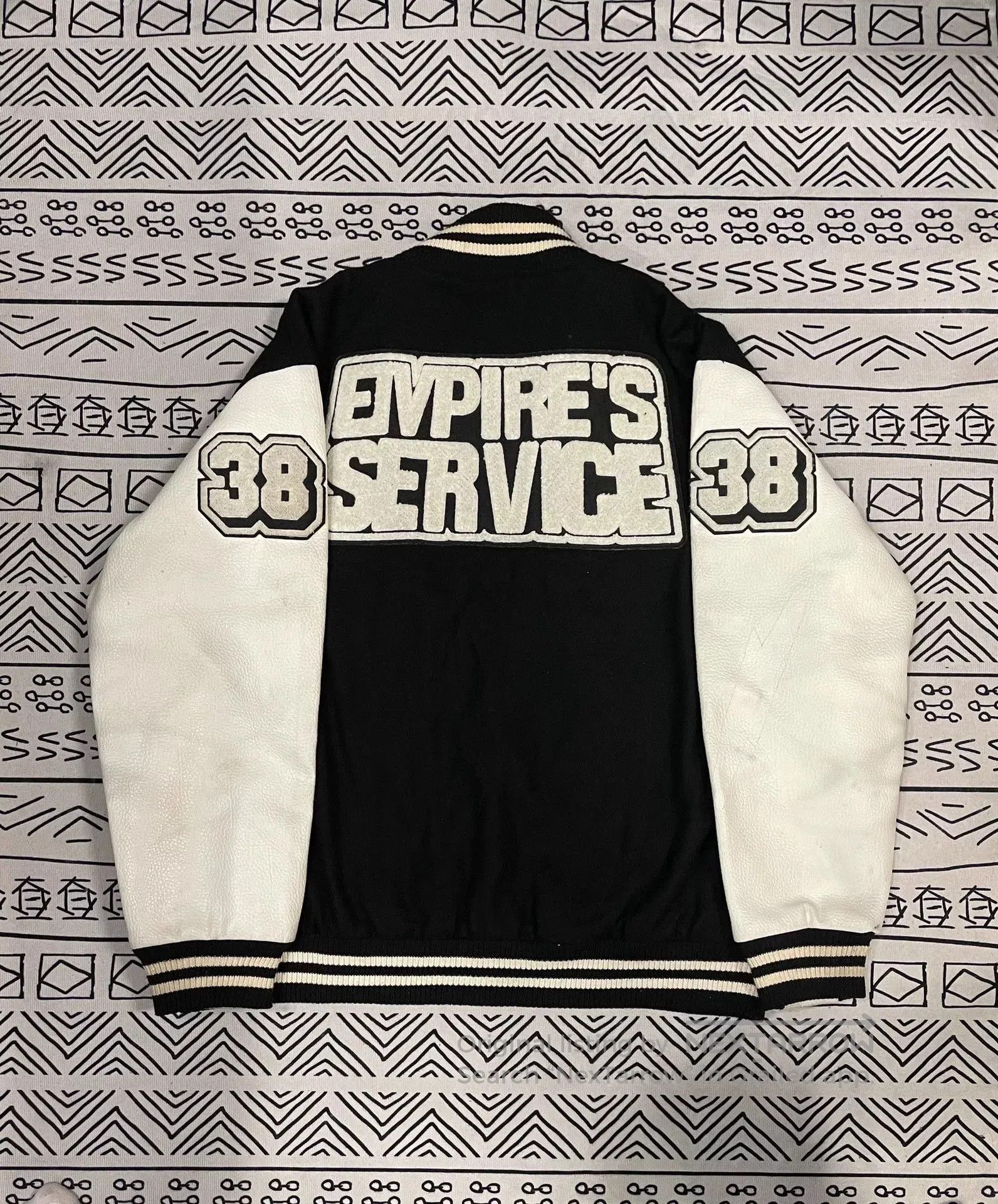 Wtaps Wtaps Eivpire Service 00aw Leather Varsity Jacket. Size US M / EU 48-50 / 2 - 2 Thumbnail