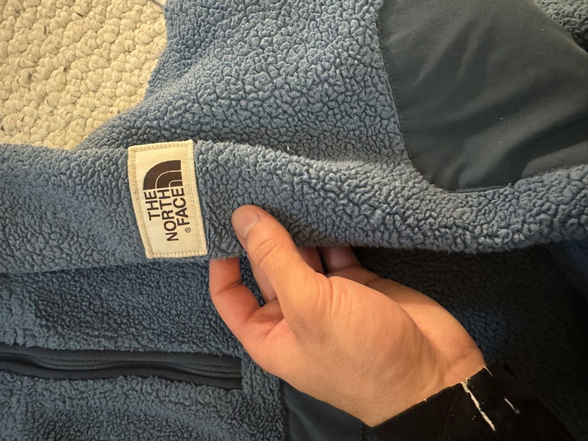 The North Face TNF sherpa pile pullover anorak fleece light blue Size US M / EU 48-50 / 2 - 6 Thumbnail