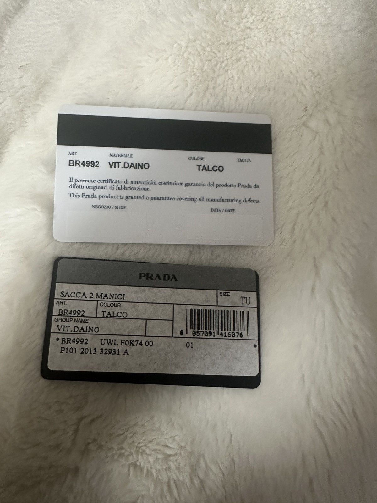 Prada Prada Sacca 2 Manici *100% authentic * Size ONE SIZE - 10 Thumbnail