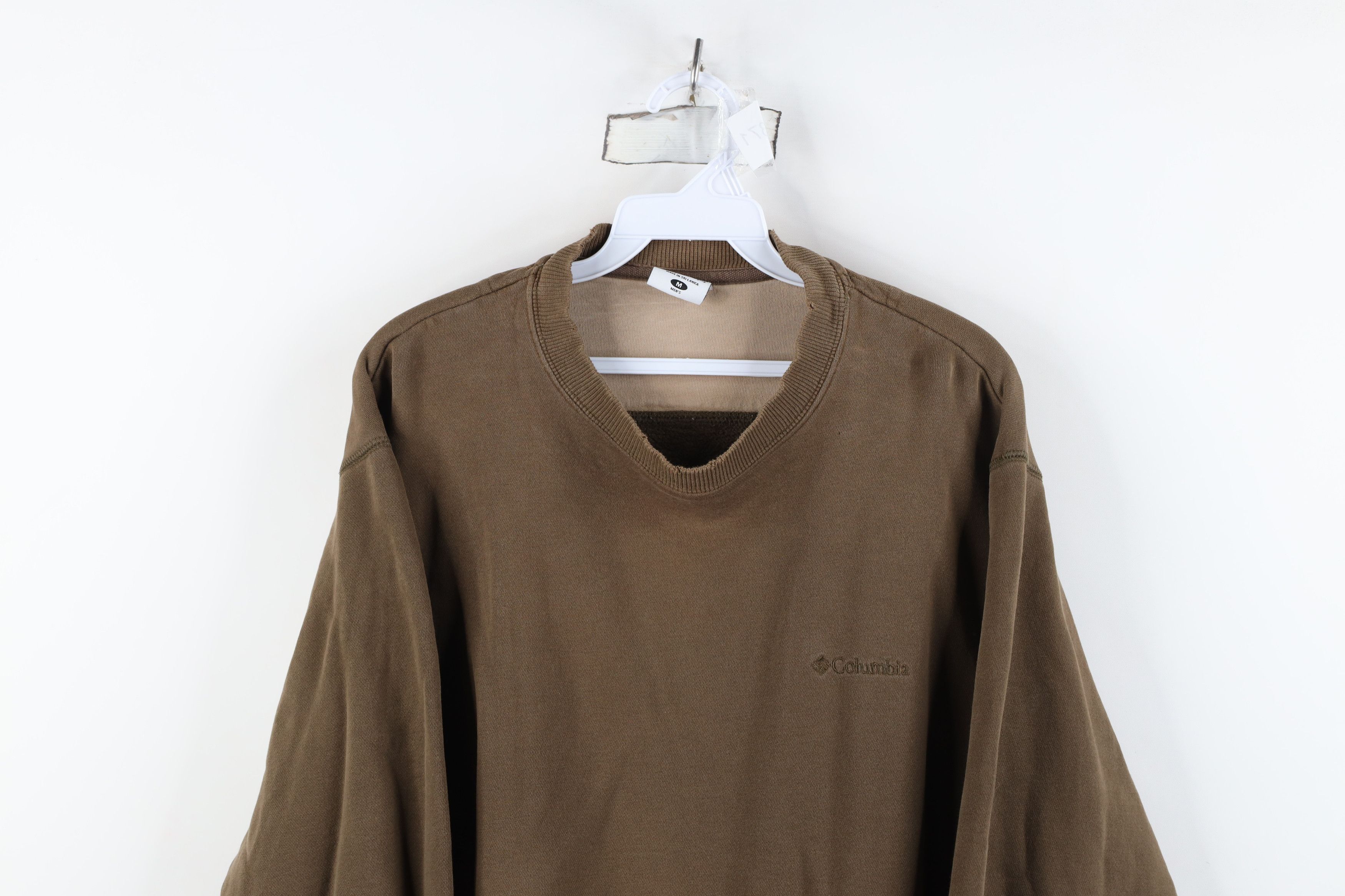 Columbia Vintage Columbia Spell Out Crewneck Sweatshirt Brown Size US M / EU 48-50 / 2 - 2 Thumbnail
