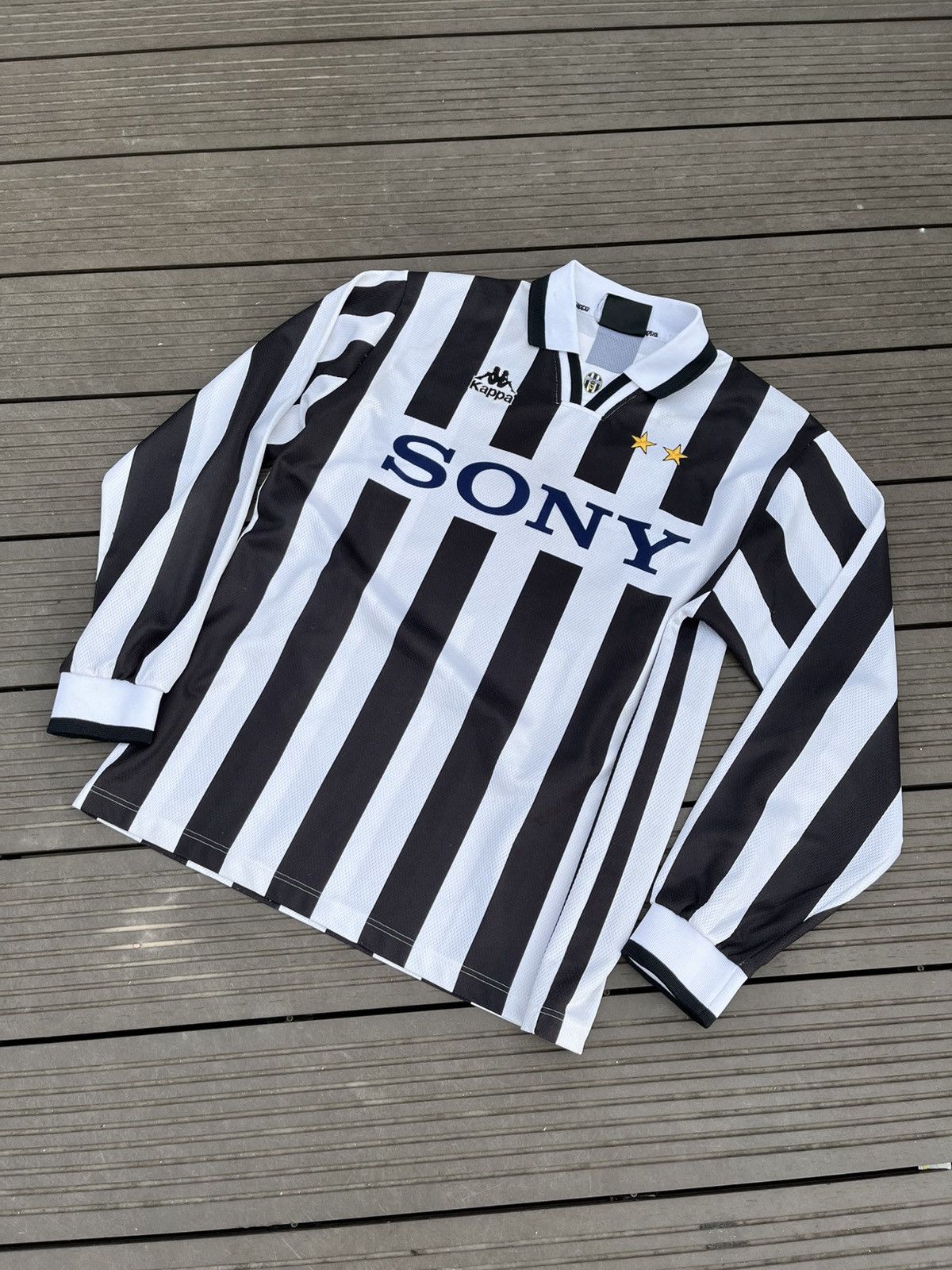 Vintage Juventus 1995/96-97 Home Jersey Zidane Long Sleeve