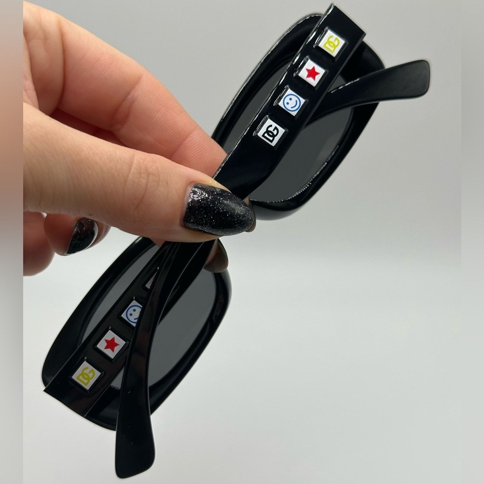 Dolce & Gabbana DOLCE&GABBANA KIDS Sunglasses DX6006U 501/87 Black Dark Grey Size ONE SIZE - 8 Thumbnail