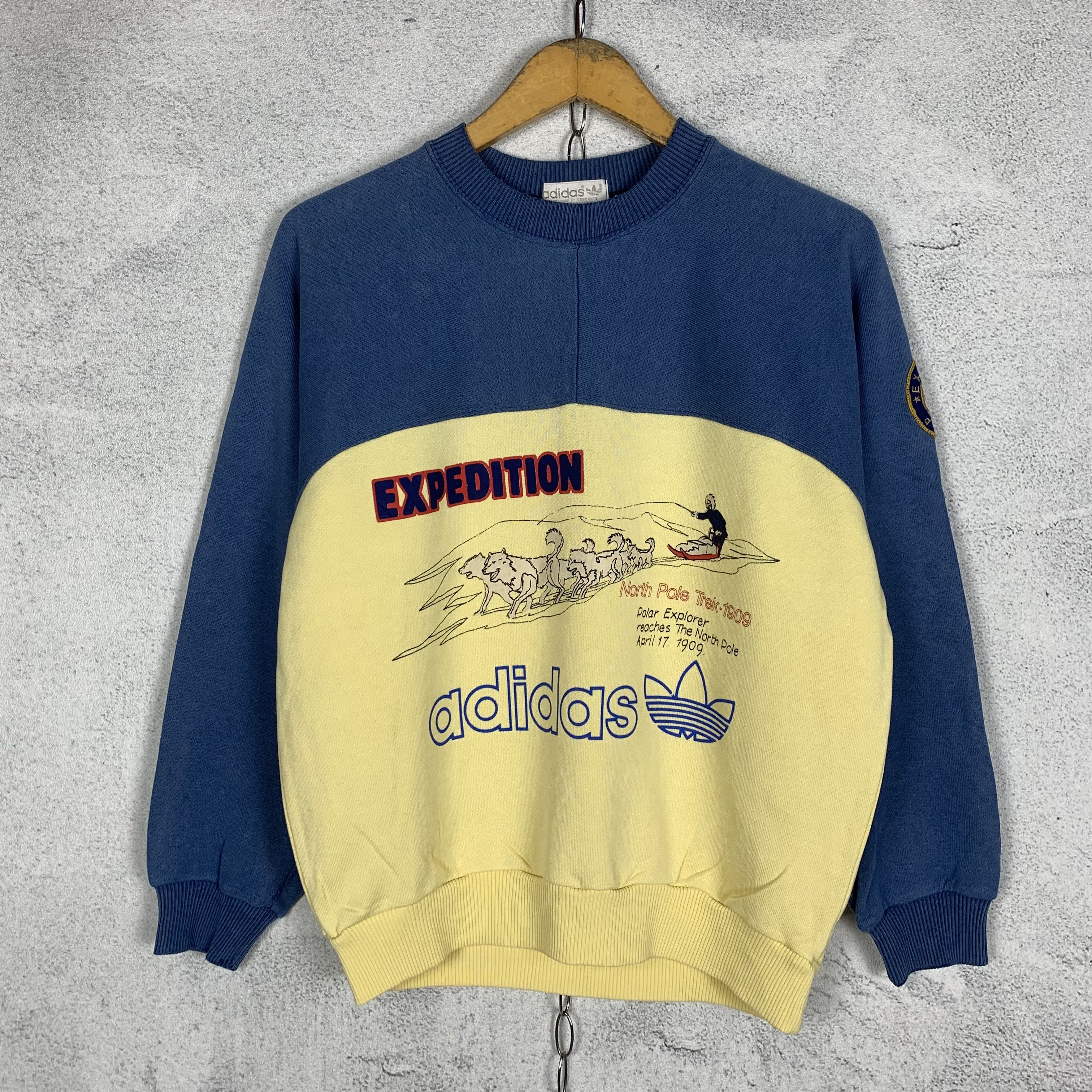 Vintage Adidas Expedition North Pole Trek Sweater Sweatshirt