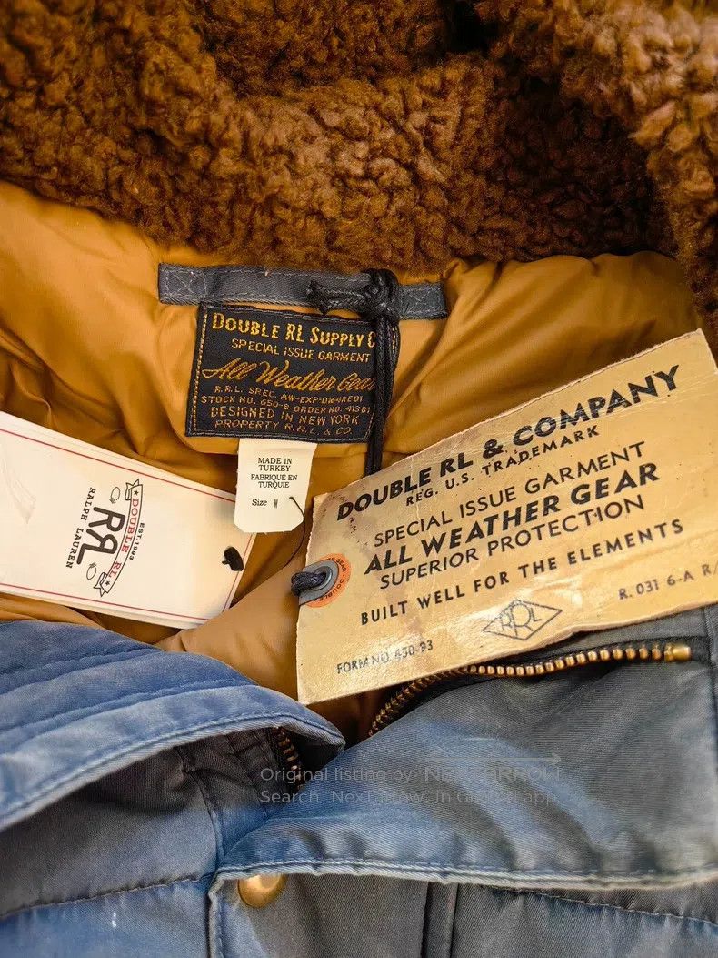 RRL Ralph Lauren RRL Ralph Lauren Medium-length coated coat with cold resis Size US M / EU 48-50 / 2 - 3 Thumbnail
