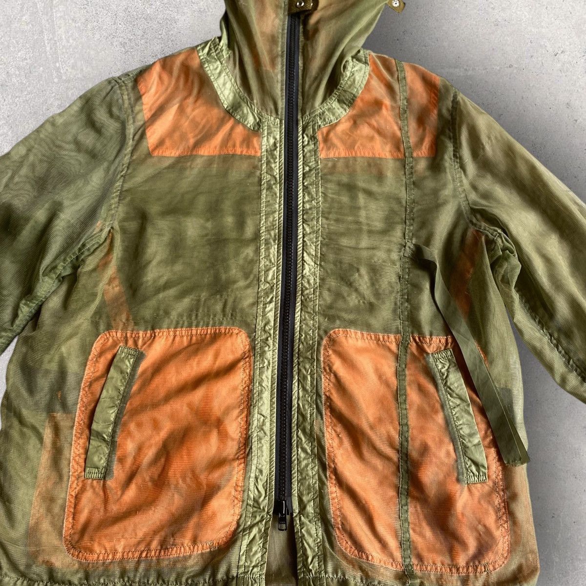 Japanese Brand 2000’s Jipijapa Full Zip Mesh Jacket Size US M / EU 48-50 / 2 - 4 Thumbnail