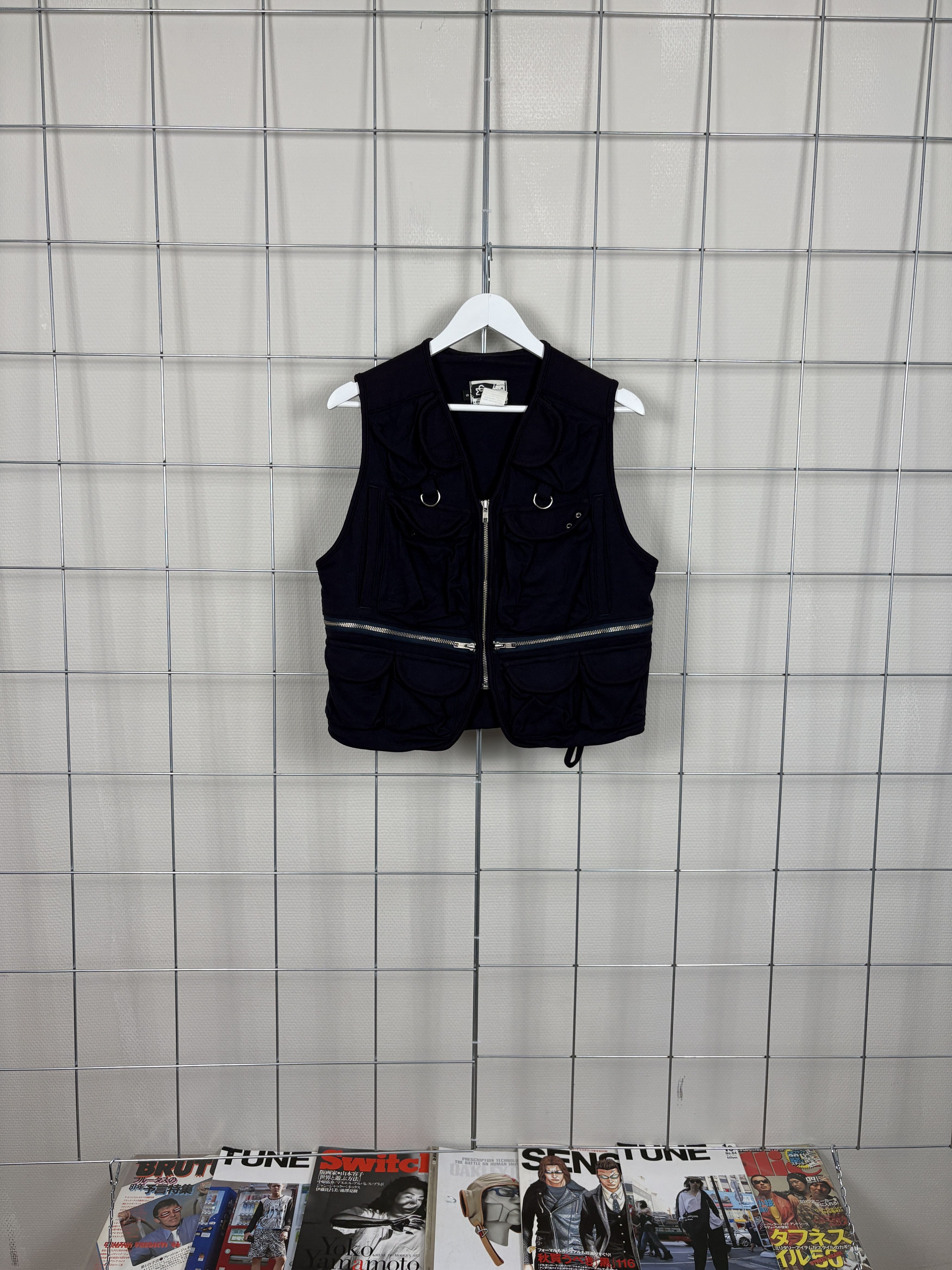 Engineered Garments EG LL Vest Flight Satin Nylon Size S Primaloft