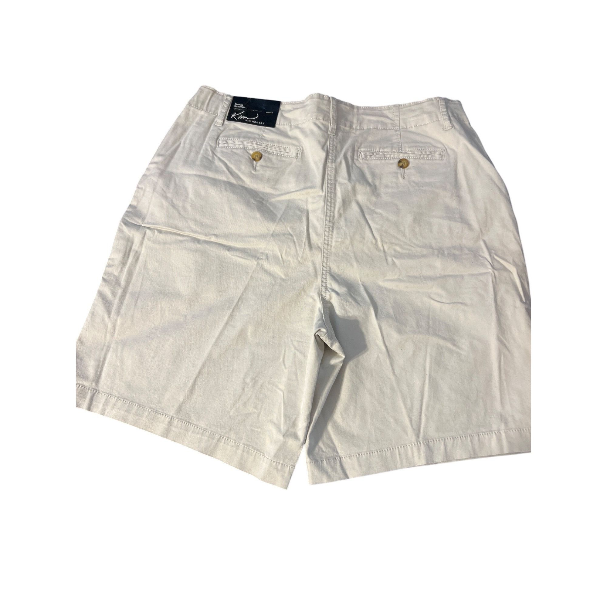 Other Kim Rogers Casual Bermuda Shorts True Stone Khaki Beige Sits Size 38" / US 16 / IT 52 - 3 Thumbnail