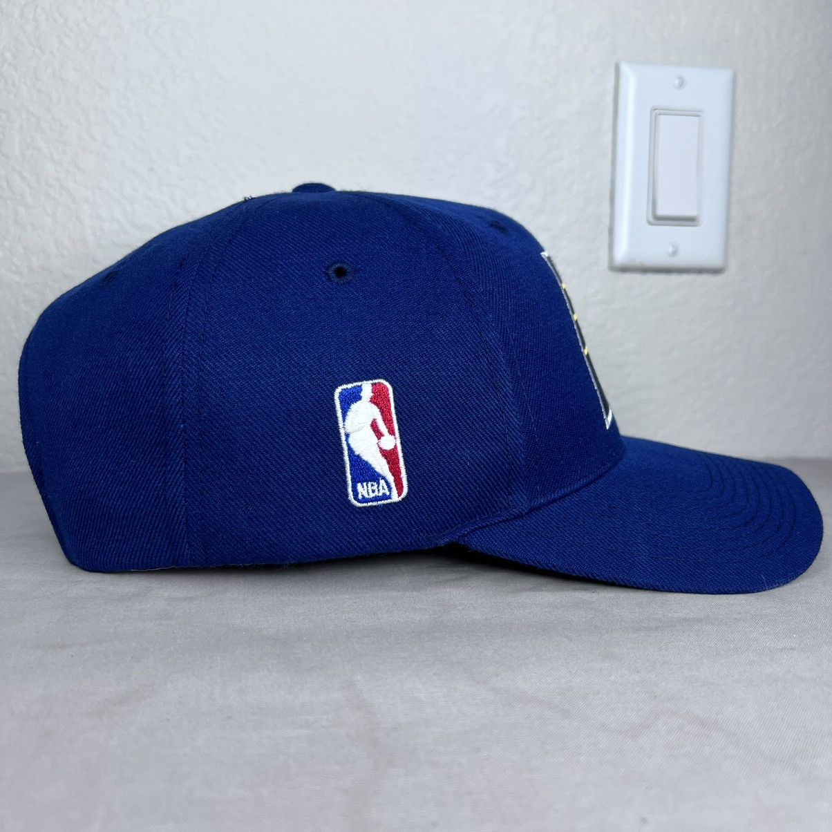 Sports Specialties 1990s Indiana Pacers Sports Specialties Plain Logo Snapback Size ONE SIZE - 4 Thumbnail
