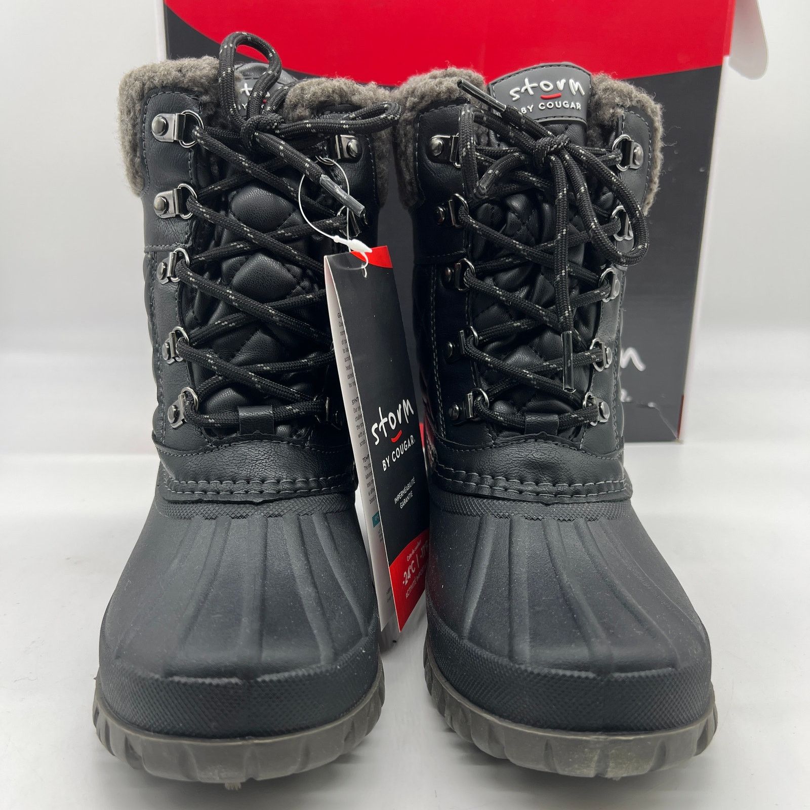 Other Cougar Waterproof Winter Boots Size 7 Medium Black Size US 7 / IT 37 - 2 Thumbnail