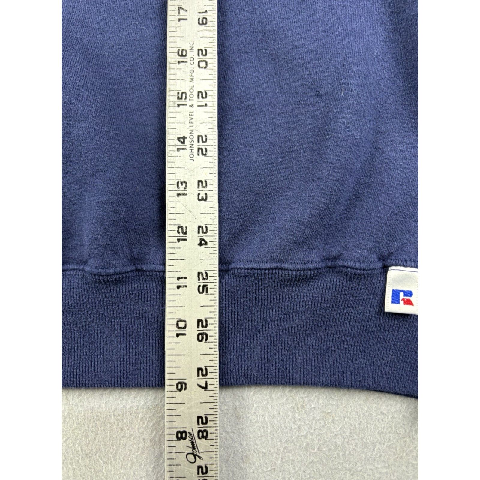 Russell Athletic VINTAGE Russell Athletic Sweatshirt Mens 2XL Blue Hooded Pullover Sweatshirt 90s USA Made Size US XXL / EU 58 / 5 - 6 Thumbnail
