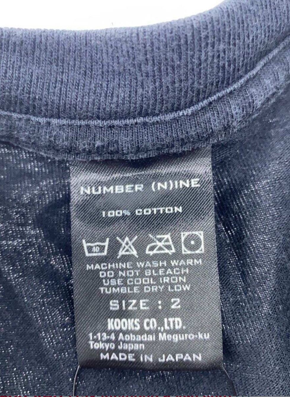 Number (N)ine Number (N)ine Pennyroyal Tea Tee Size US M / EU 48-50 / 2 - 2 Thumbnail