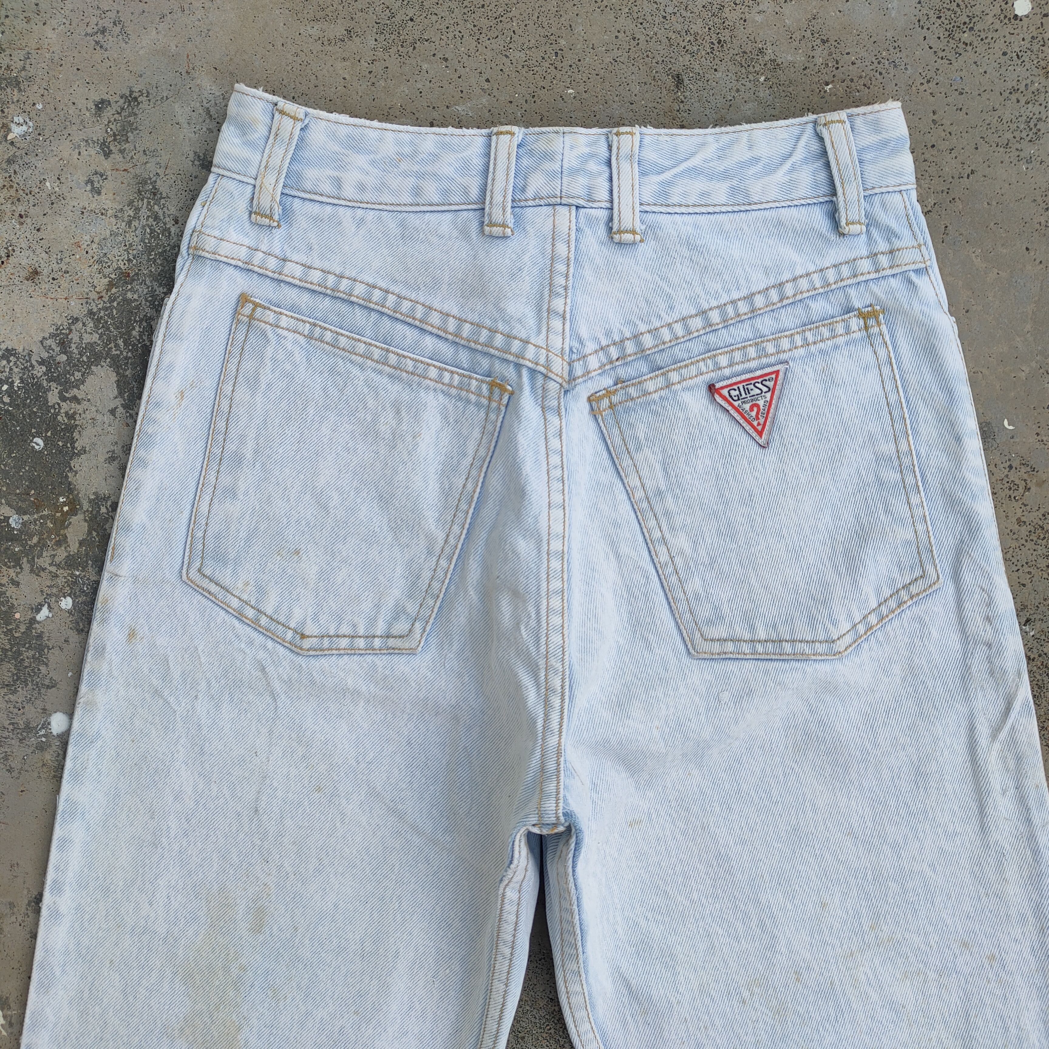 Guess GUESS x GEORGES MARCIANO LIGHT BLUE JEANS DENIM PANTS Size US 26 / EU 42 - 12 Thumbnail