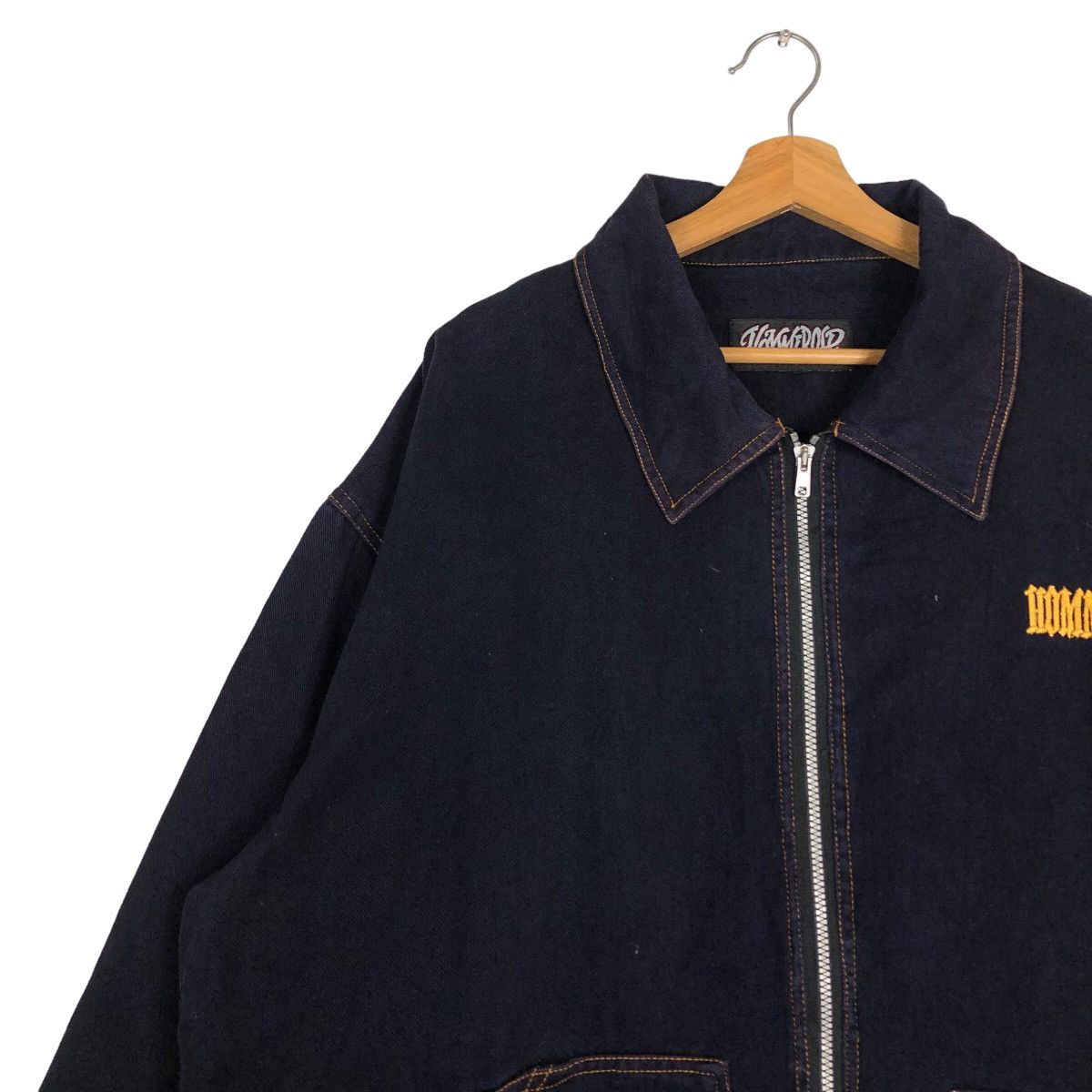 Hysteric Glamour 🔥Oversized Jacket Chore Homme Bold Japan Big Logo Size US L / EU 52-54 / 3 - 7 Thumbnail