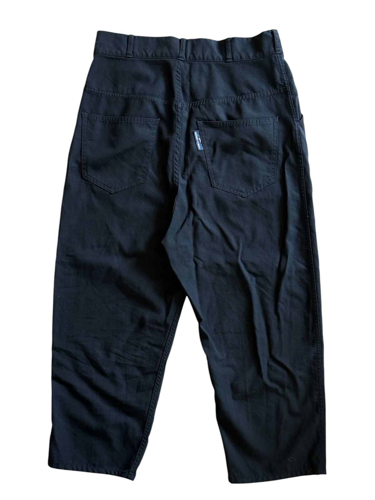 Comme des Garcons × Comme des Garcons Homme AD2022 Comme Des Garcons Homme Black Casual Runway Trousers Size US 32 / EU 48 - 3 Thumbnail