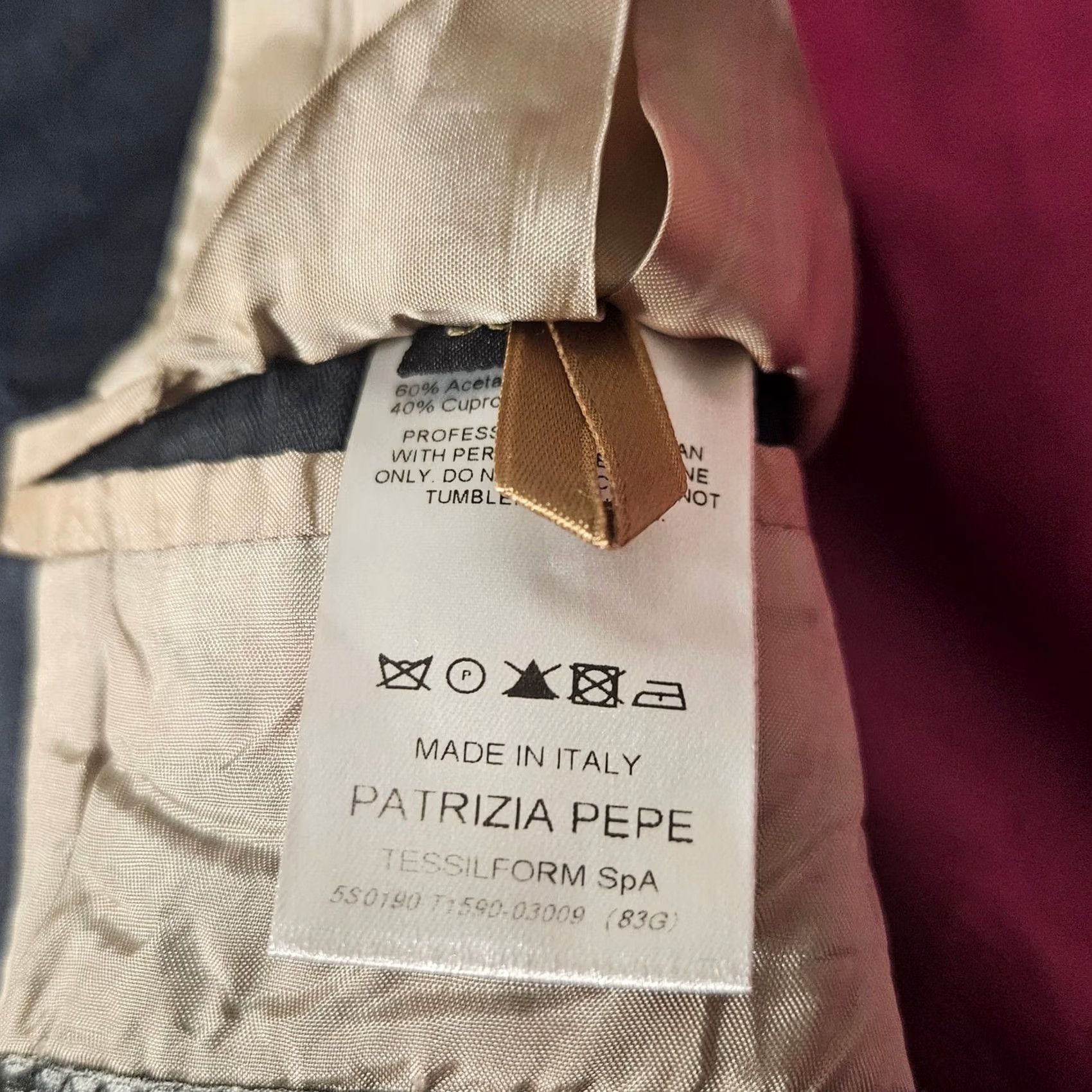 Patrizia Pepe Patrizia Pepe Firenze Women Blue Lined Blazer Jacket Size 50 Made In Italy Size XL / US 12-14 / IT 48-50 - 5 Thumbnail