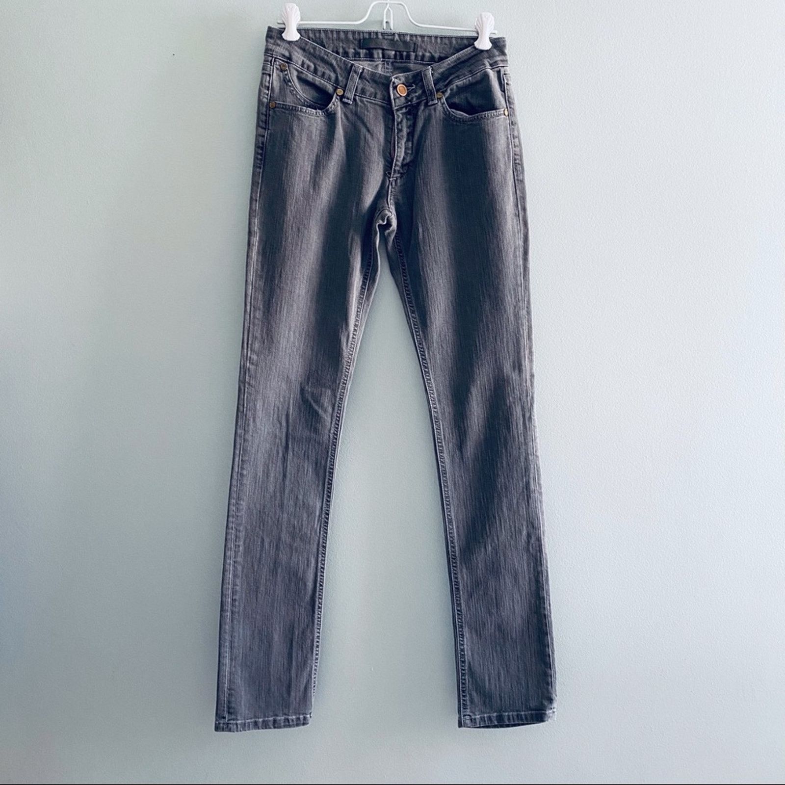 Superfine Superfine gray skinny jeans Size 27" / US 4 / IT 40 - 2 Thumbnail