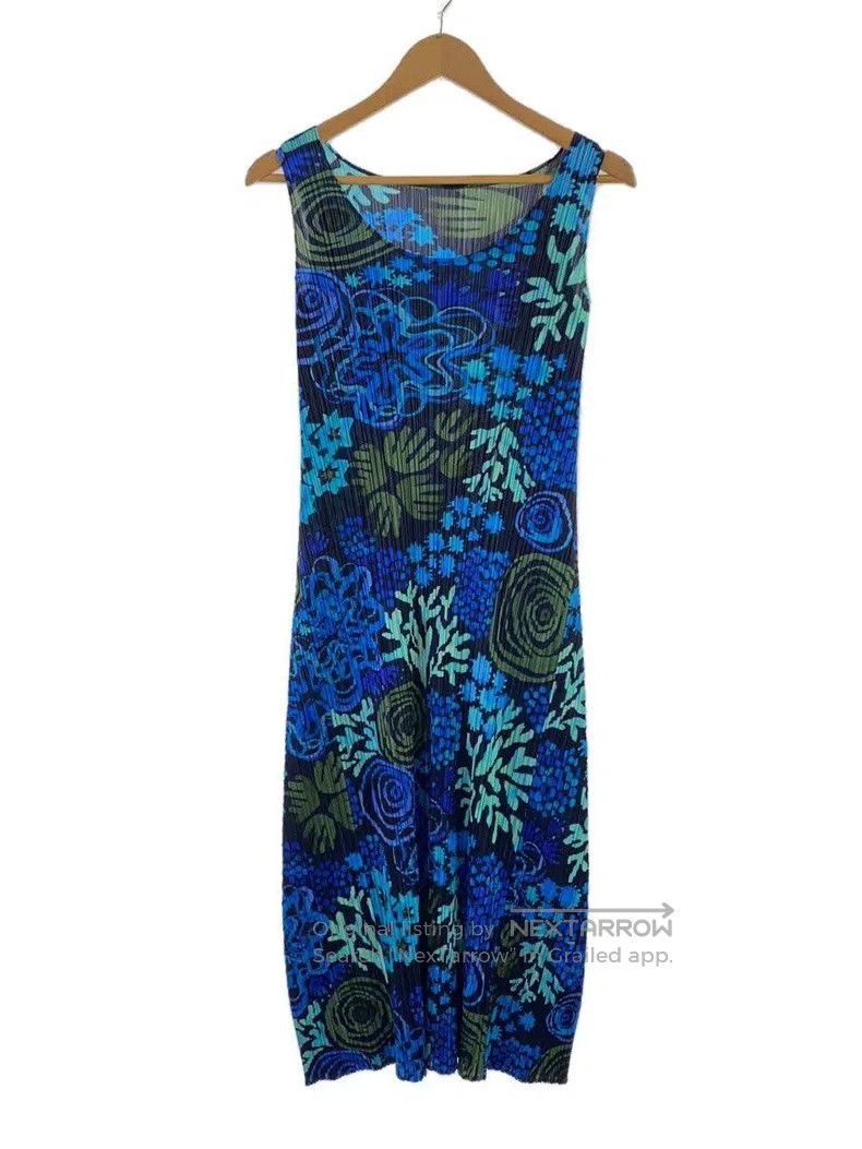 Issey Miyake Issey Miyake Blue Dress Size M / US 6-8 / IT 42-44 - 1 Thumbnail