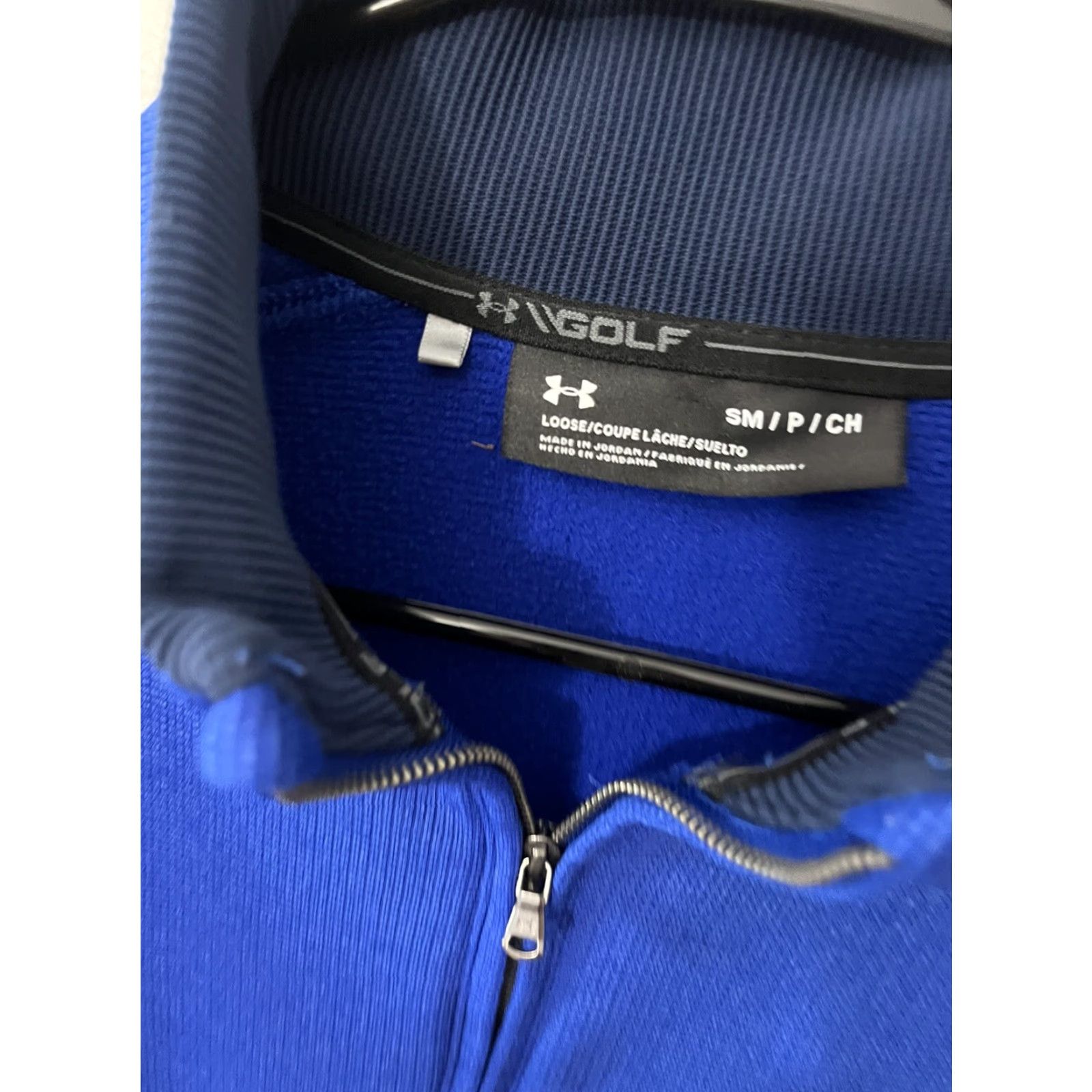 Under Armour Under Armour Sweater Adult Small Royal Blue Outdoors Fleece Sweatshirt Mens Size US S / EU 44-46 / 1 - 2 Thumbnail