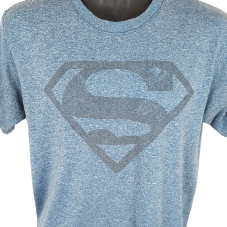 Clarks Superman T Shirt Mens Size Medium Blue DC Comics Clark Kent Activewear Y2K Size US M / EU 48-50 / 2 - 2 Thumbnail