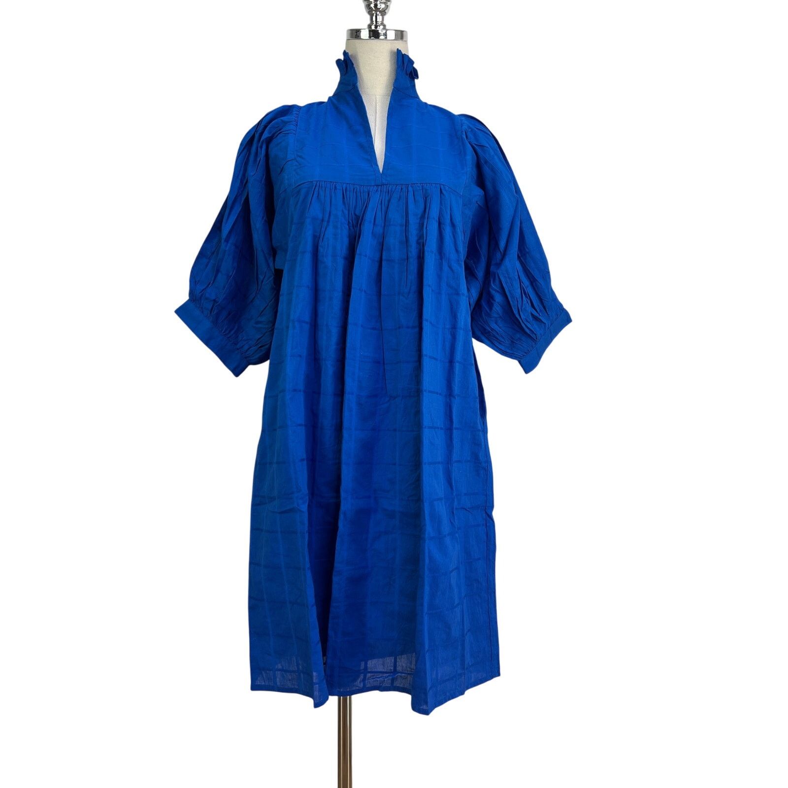 Other Never A Wallflower High Neck Dress Cobalt Blue Mini Size XS / US 0-2 / IT 36-38 - 1 Thumbnail
