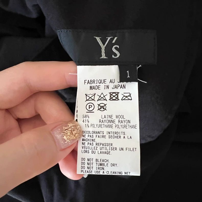 Yohji Yamamoto Yohji Yamamoto size 1 Black wide-leg trousers 2506-Nextarr Size US 28 / EU 44 - 3 Thumbnail