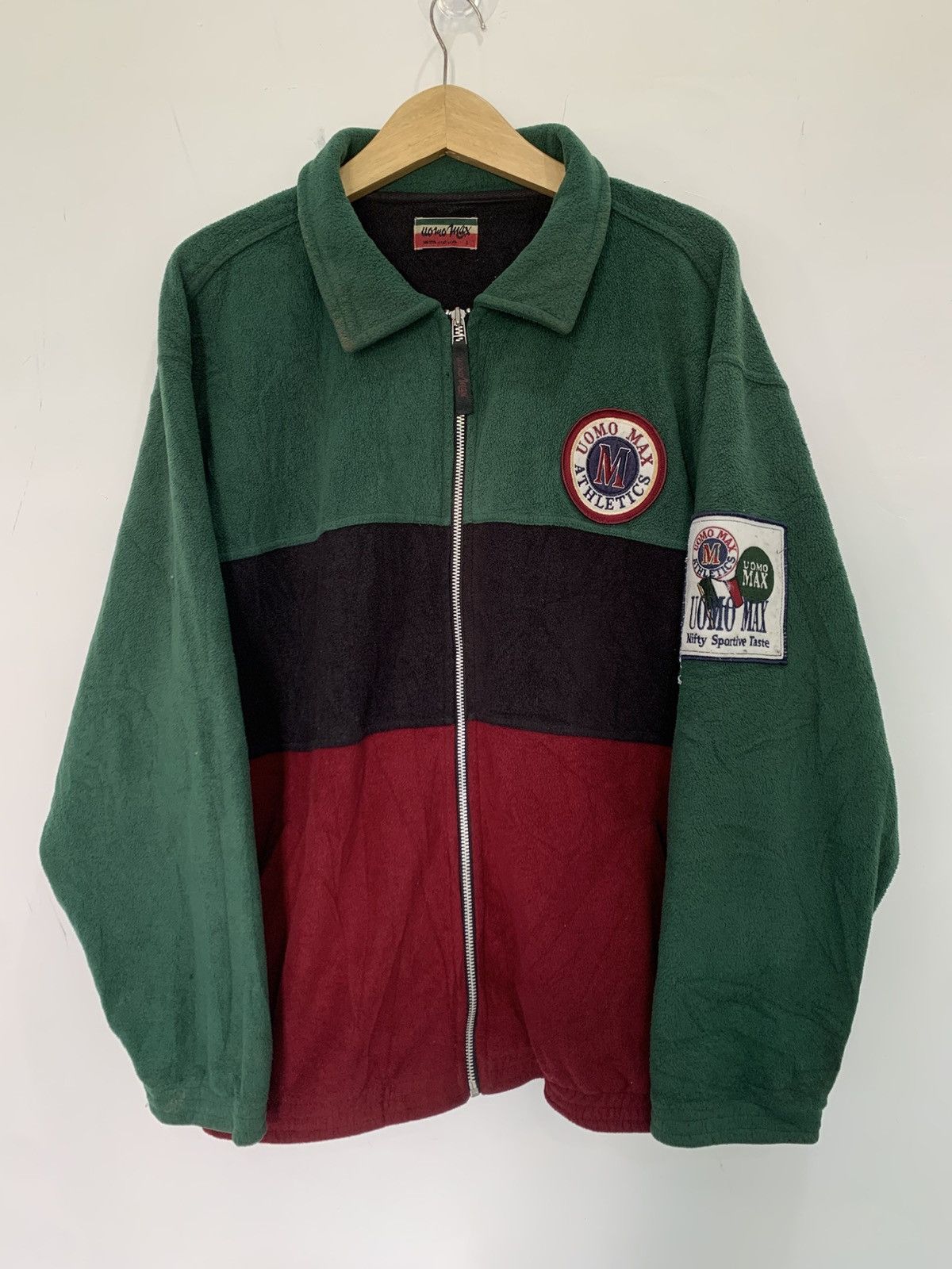 Designer Designer vintage uomo max fleece jacket Size US L / EU 52-54 / 3 - 11 Thumbnail