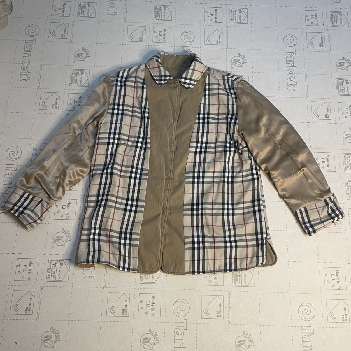 Burberry Burberry Quilted VINTAGE Jacket Nova check Diamond women's Size L / US 10 / IT 46 - 3 Thumbnail