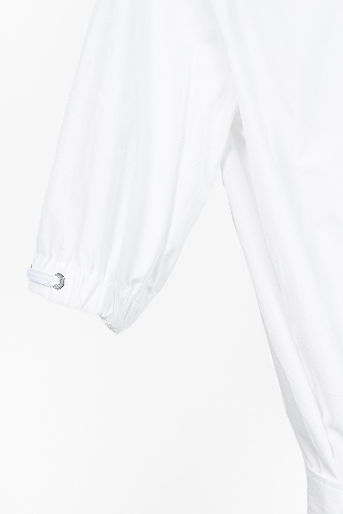 Max Mara Max Mara SS25 White Cotton-Poplin Belted Midi Dress Size M / US 6-8 / IT 42-44 - 6 Thumbnail