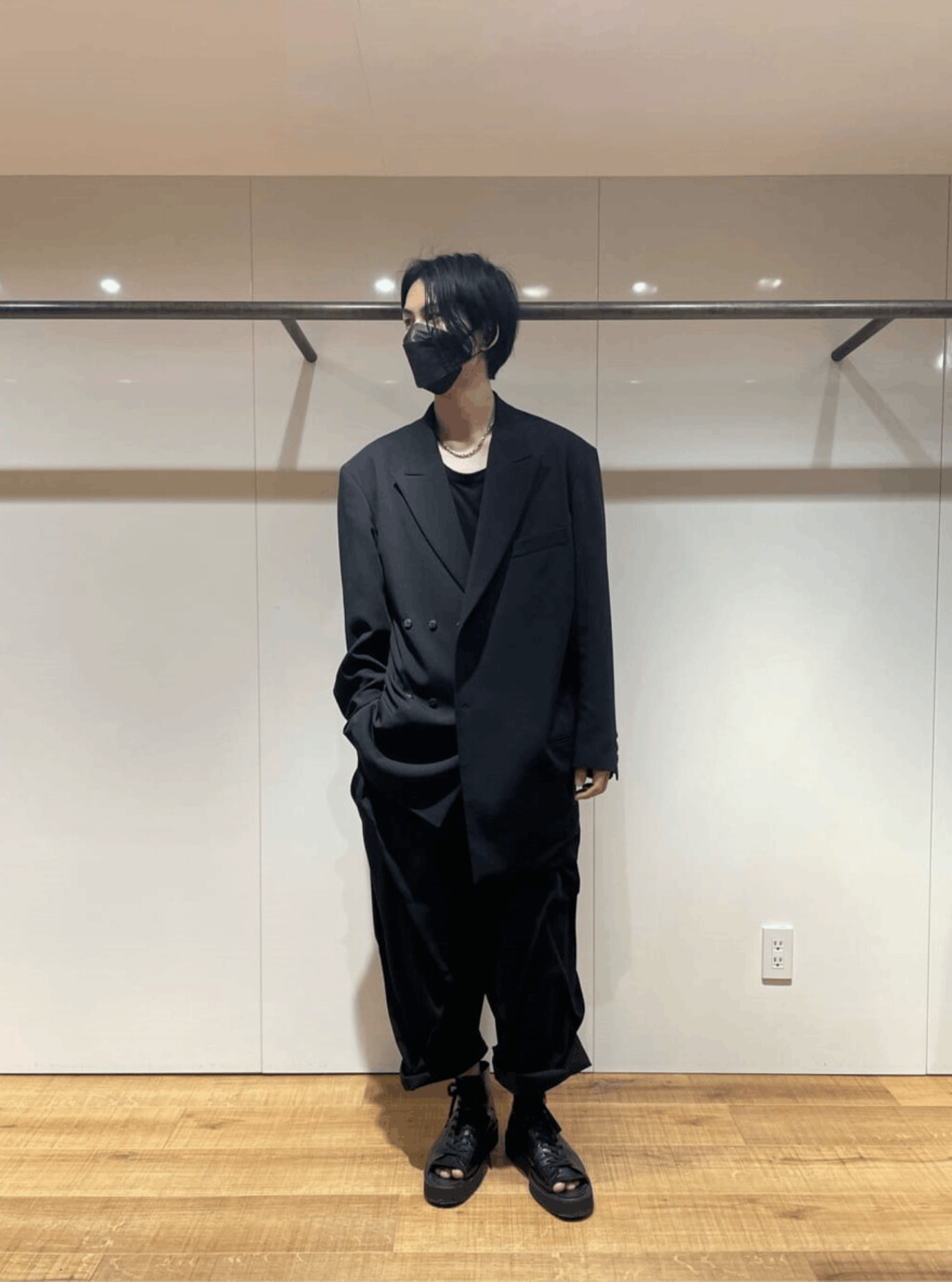 Yohji Yamamoto Yohji Yamamoto Pour Homme - SUMMER TUXEDO DRAPING JKT Size US M / EU 48-50 / 2 - 8 Thumbnail