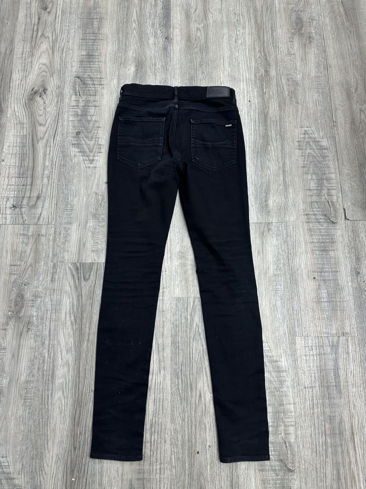 Amiri Amiri MX1 Black Leather Patches Sz32 Size US 32 / EU 48 - 3 Thumbnail