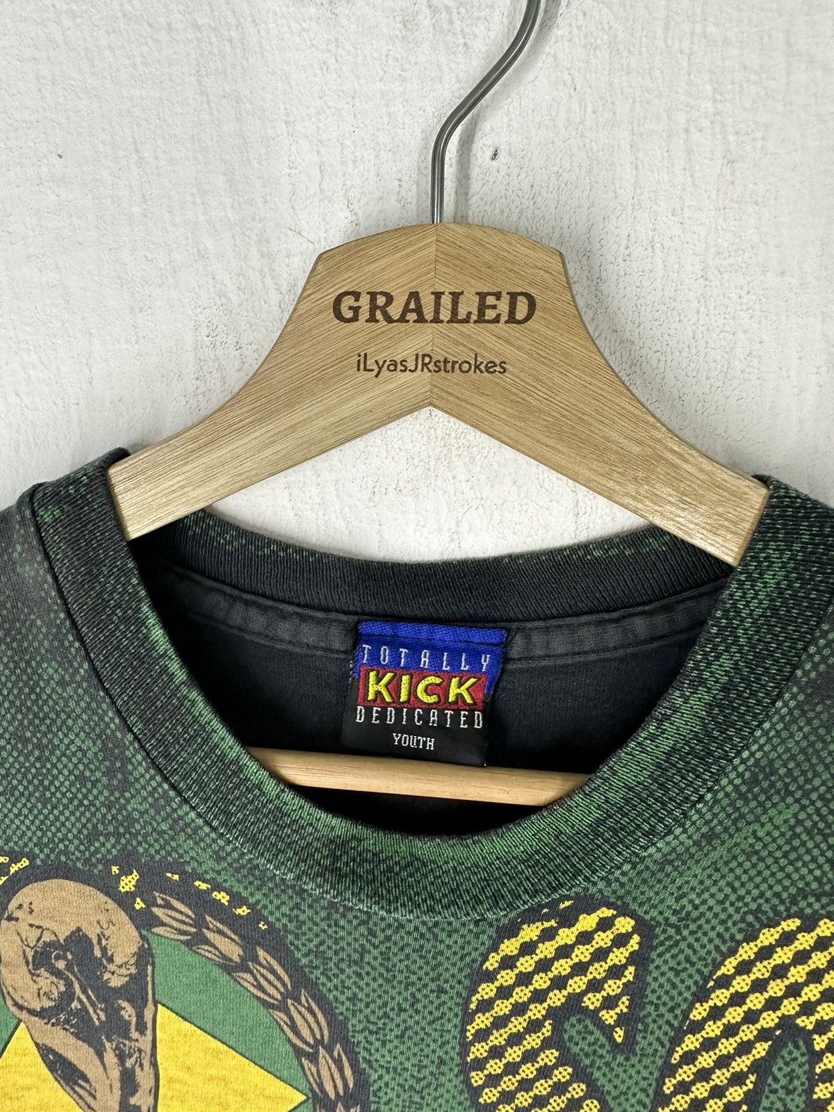 Vintage Vtg 1994 FIFA World Cup Football Brasil Allover Print Shirt Size US M / EU 48-50 / 2 - 17 Thumbnail