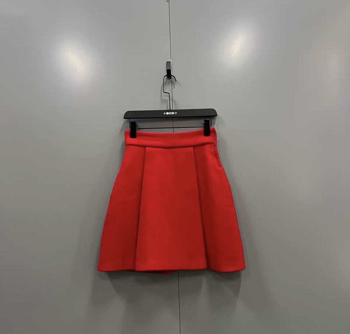 Miu Miu Miu Miu Red Mini A-line Skirt J41 Size XS / US 0-2 / IT 36-38 - 1 Thumbnail