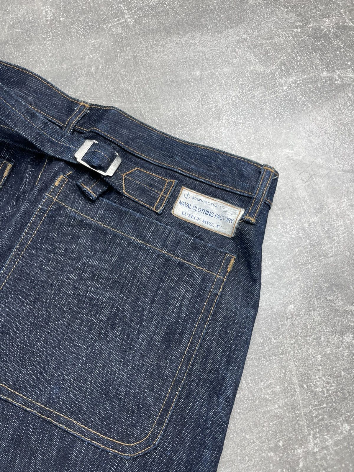 Naval Clothing Factory × Vintage Naval Clothing Factory Vintage USA Selvedge Japanese Jeans Size US 32 / EU 48 - 5 Thumbnail