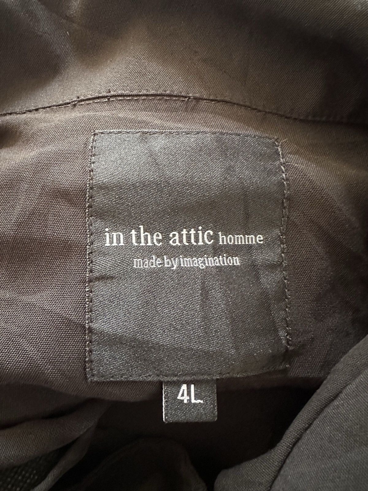 In The Attic In the Attic Homme “ yourself by Moving “ shirt open collar Size US XL / EU 56 / 4 - 9 Thumbnail
