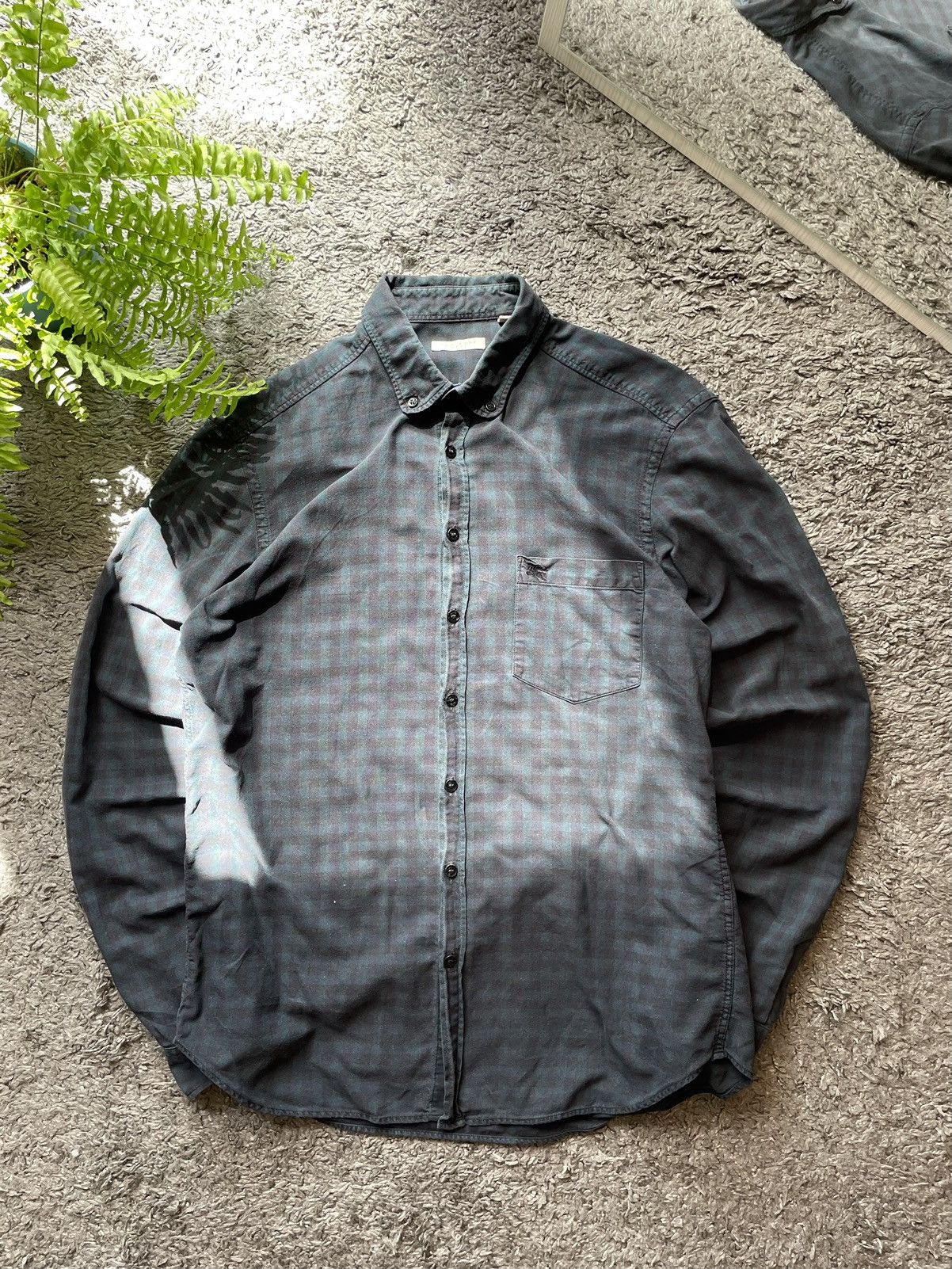 Burberry Shirt Luxury Rich Rare Logo Vintage