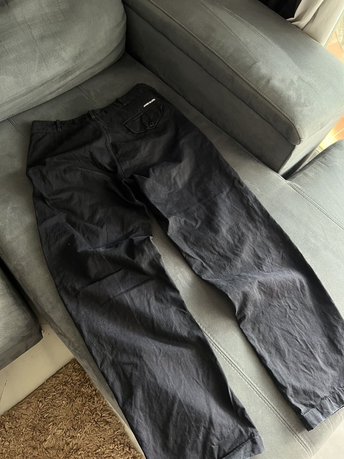 Stone Island × Vintage Stone island casual pants Size US 31 - 4 Thumbnail