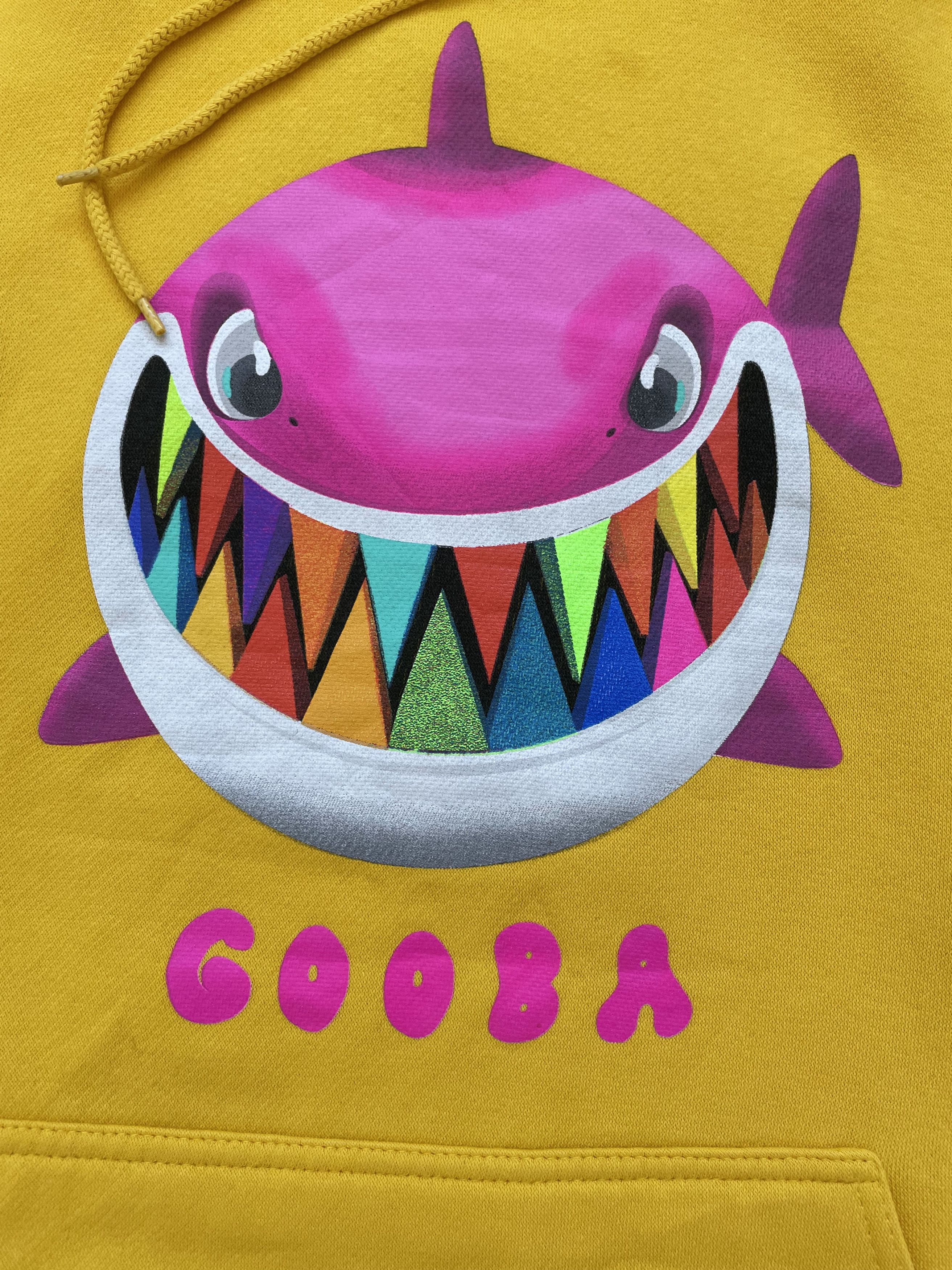 Japanese Brand 6ix9ine Gooba Shark Hoodie Rainbow Pattern With Pocket Size US M / EU 48-50 / 2 - 3 Thumbnail