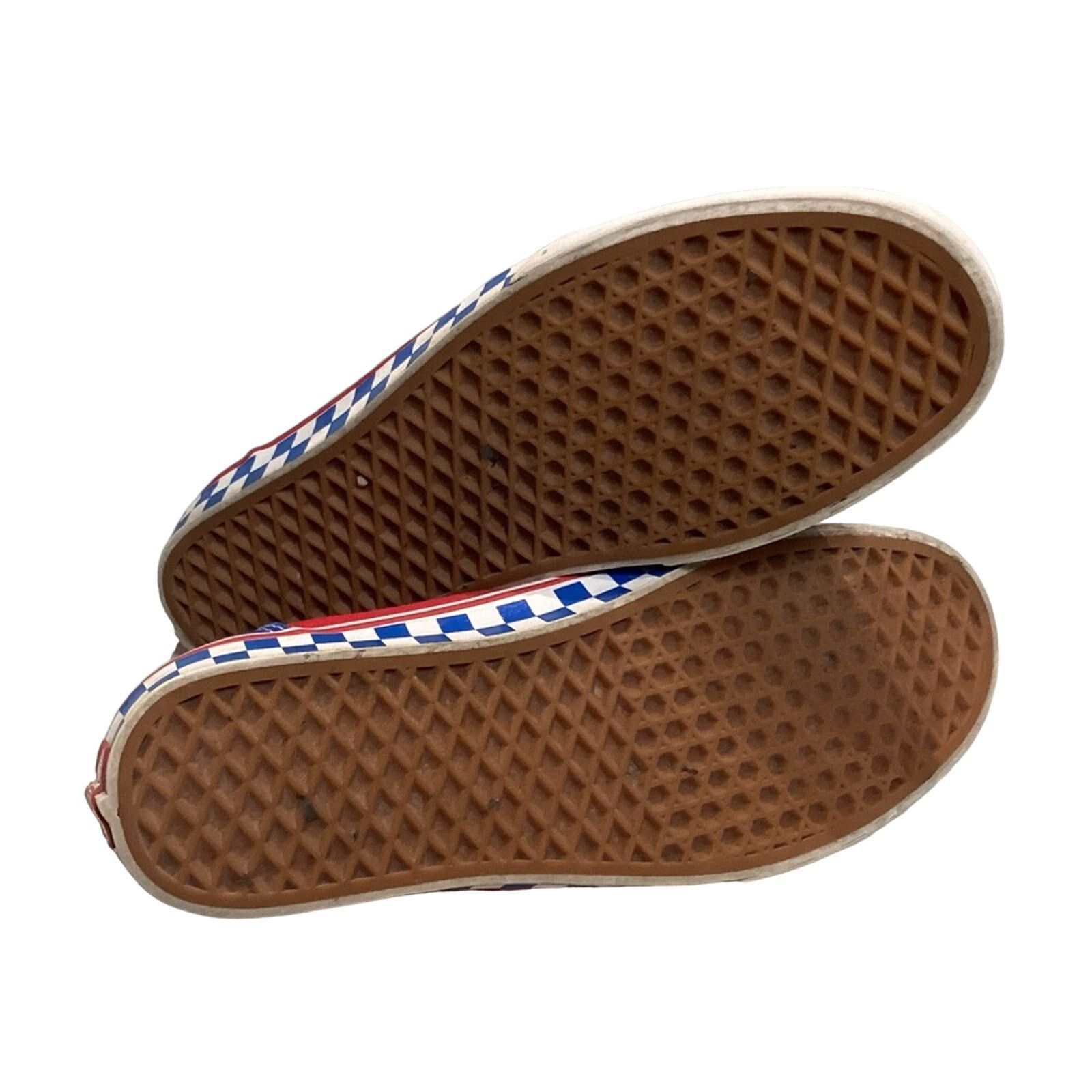 Vans Vans Old Skool BMX Checker Red Blue Size US 12 / EU 45 - 5 Thumbnail
